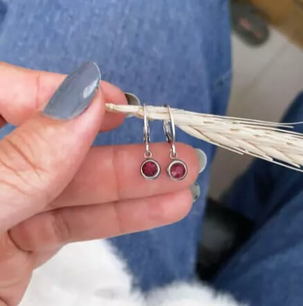 Argola Tranqueta com Ponto de Luz