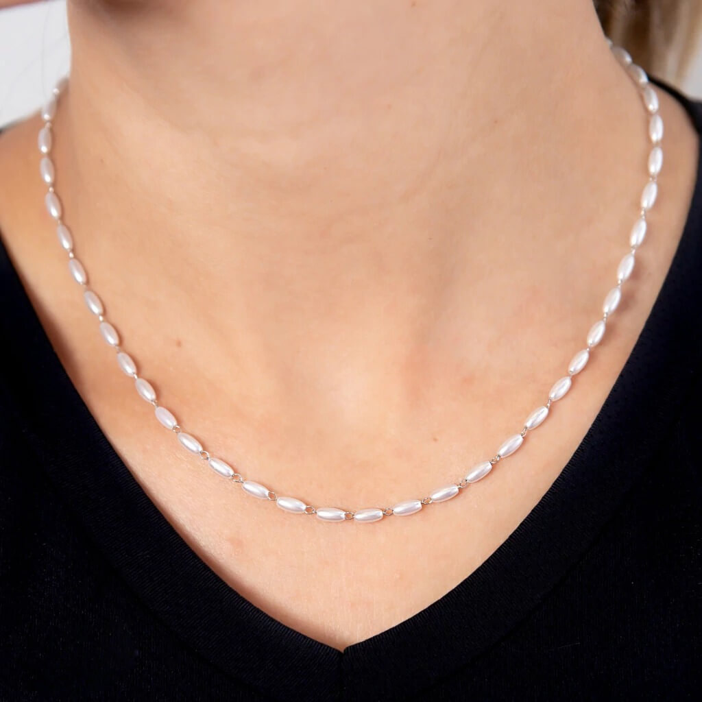 Choker Grão de Arroz