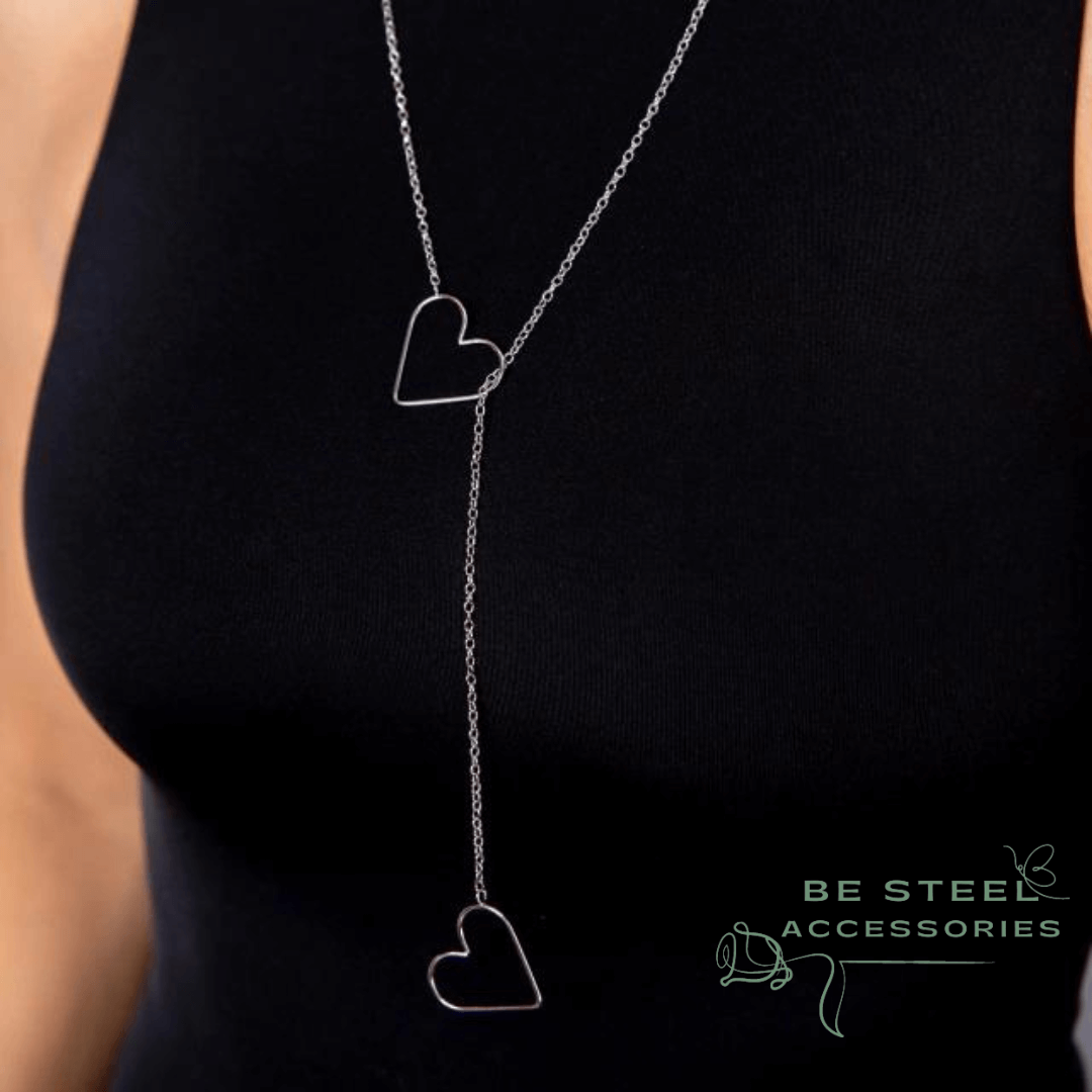 Colar Gravata Coração