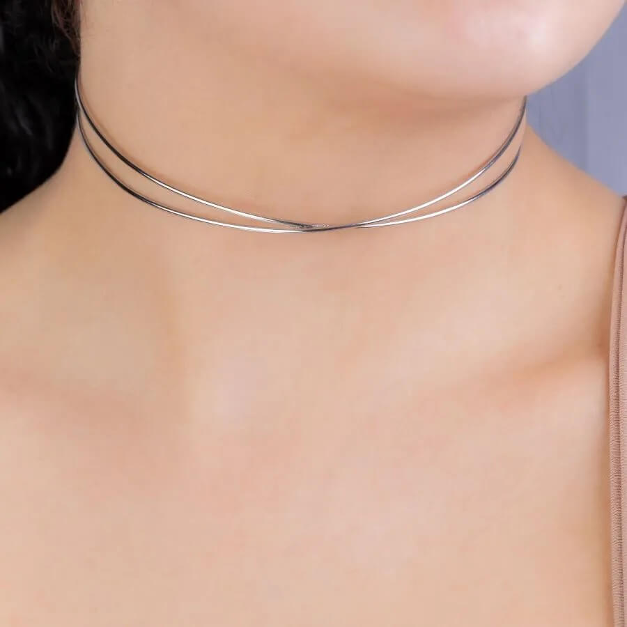 Choker Aro Duplo