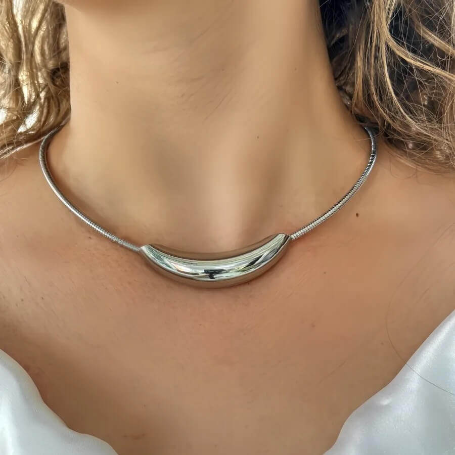 Choker Semirígido com Aro
