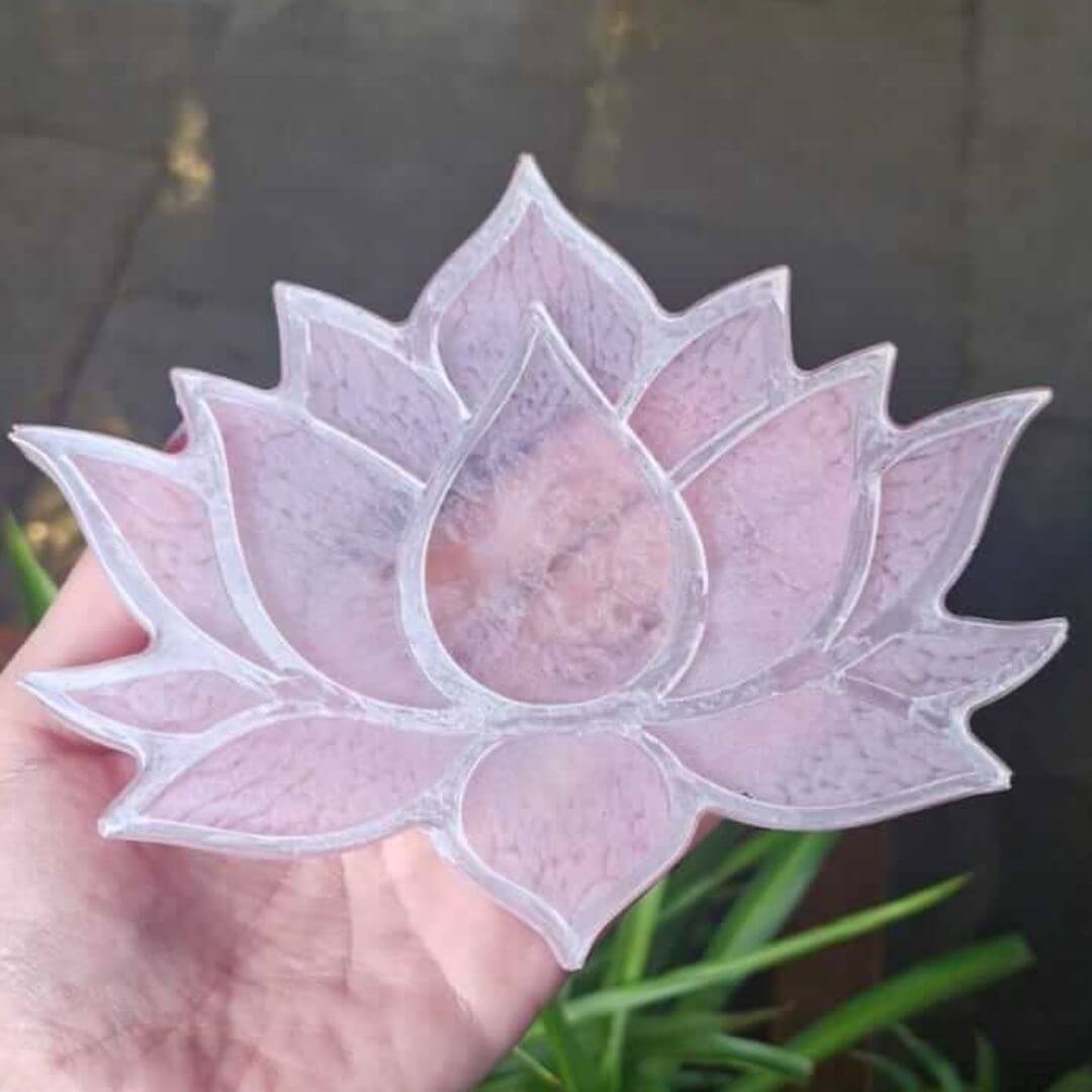 Porta Copos Flor de Lotus 