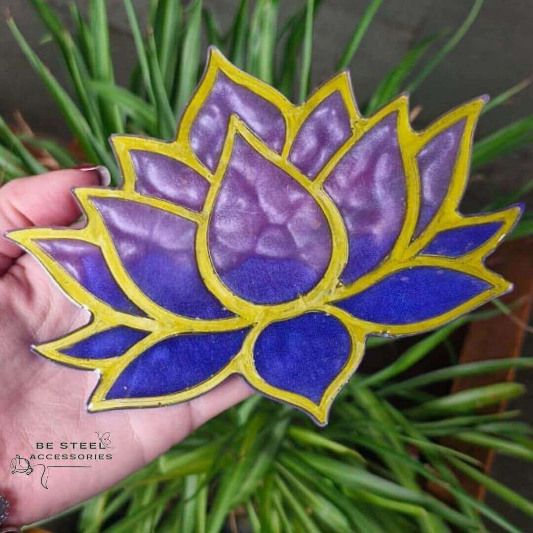 Porta Copos Flor de Lotus 