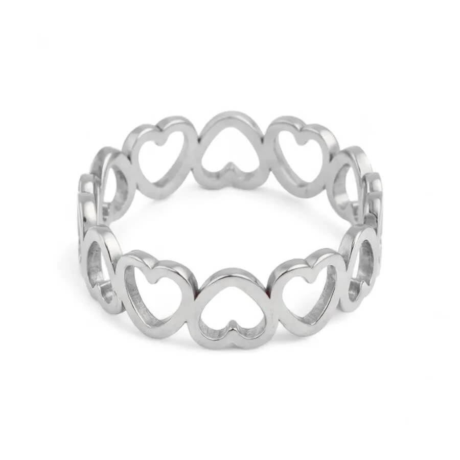 Anel Corações