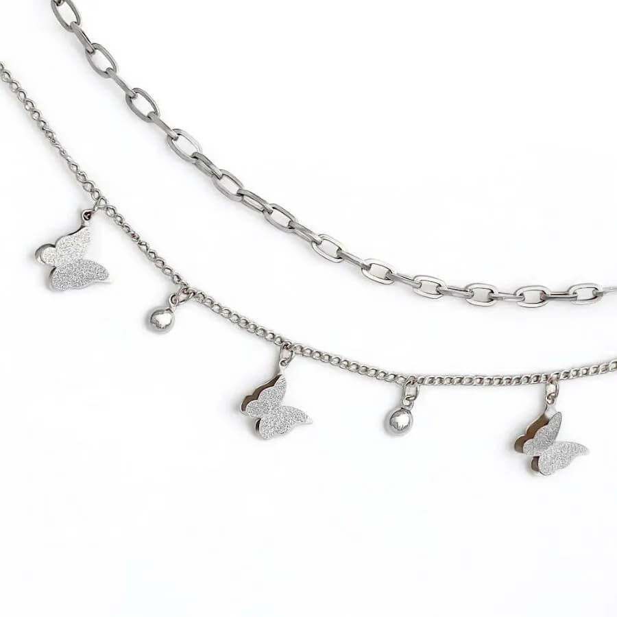 Pulseira Borboleta Dupla