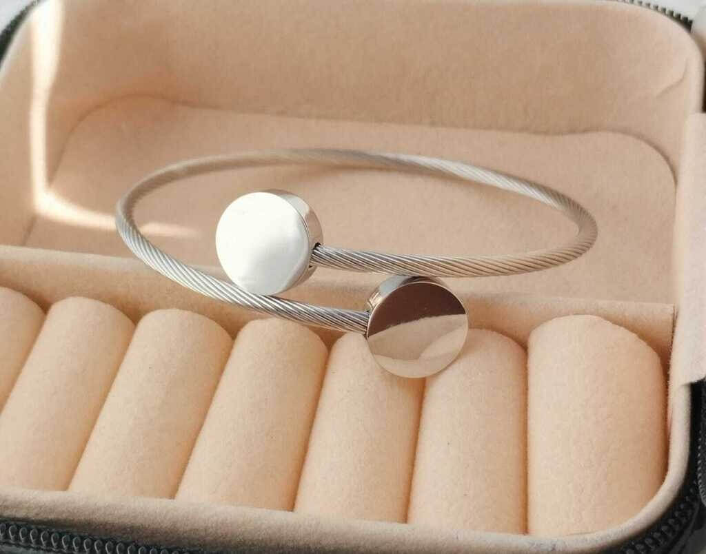 Bracelete Duas Esferas