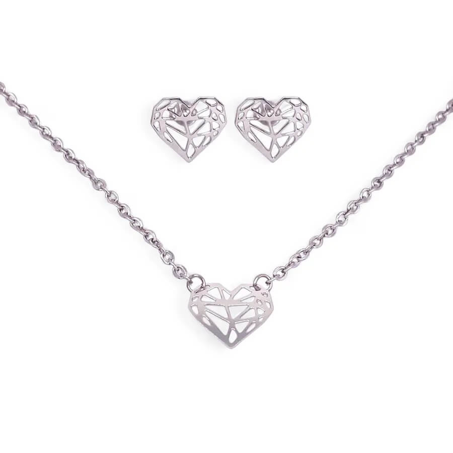 Conjunto Coração Mosaico