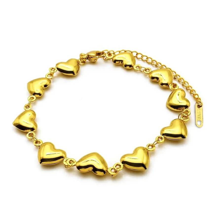 Pulseira Elo Coração 