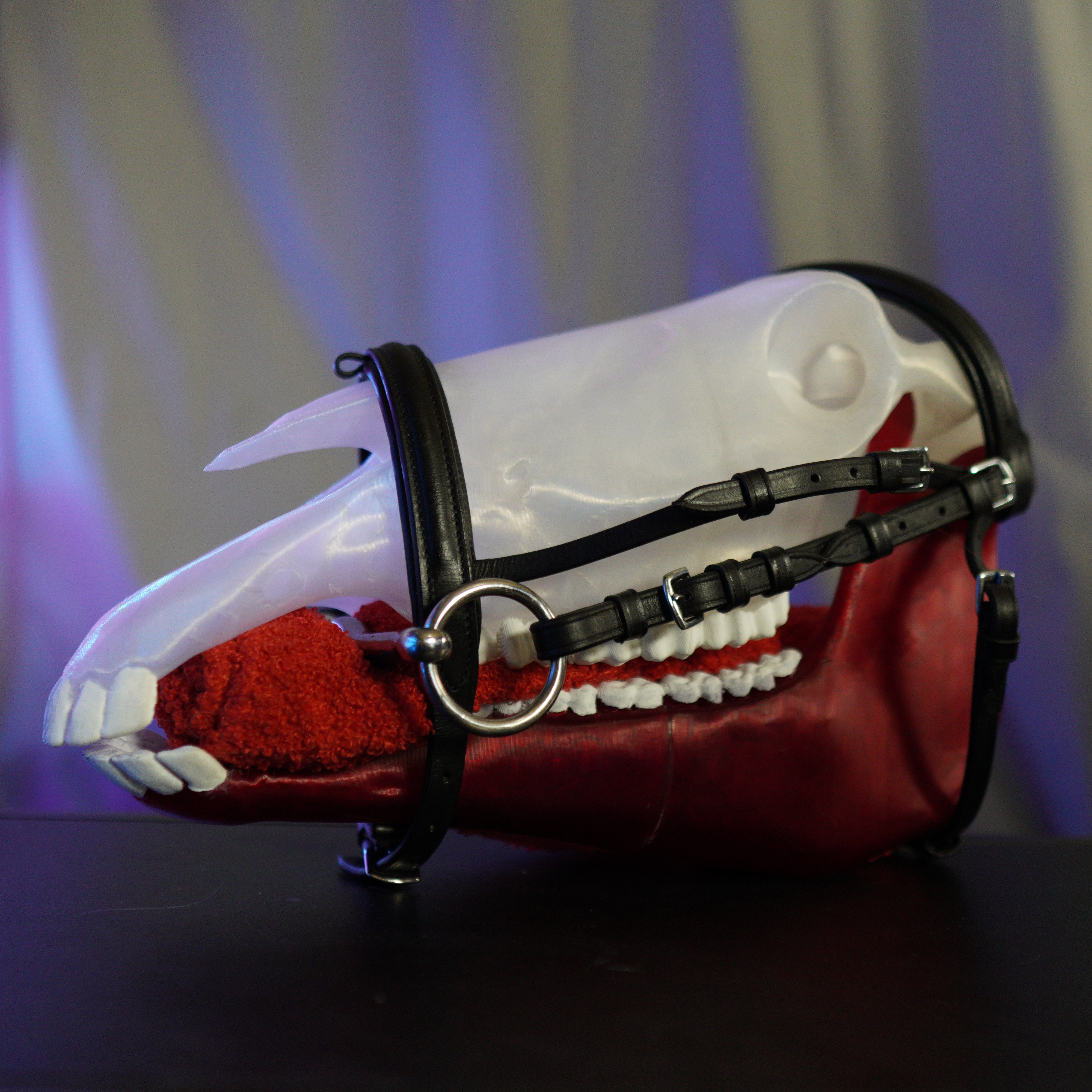 Realistic 3D-Printed Horse Head Model