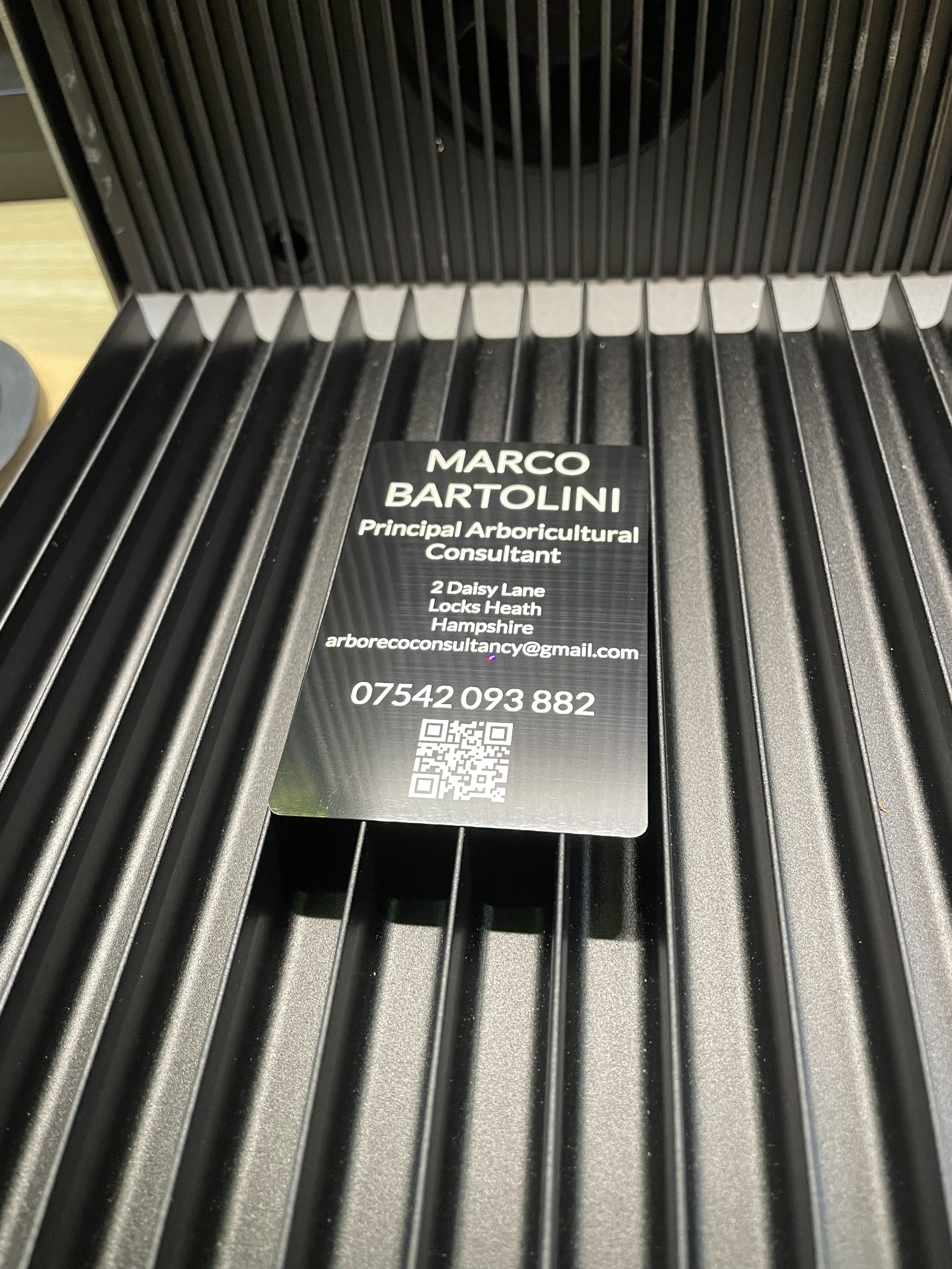 Metal Business Cards