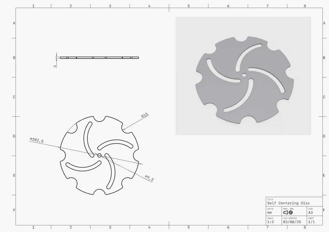  XTOOL F1 Ultra Self Centering Base