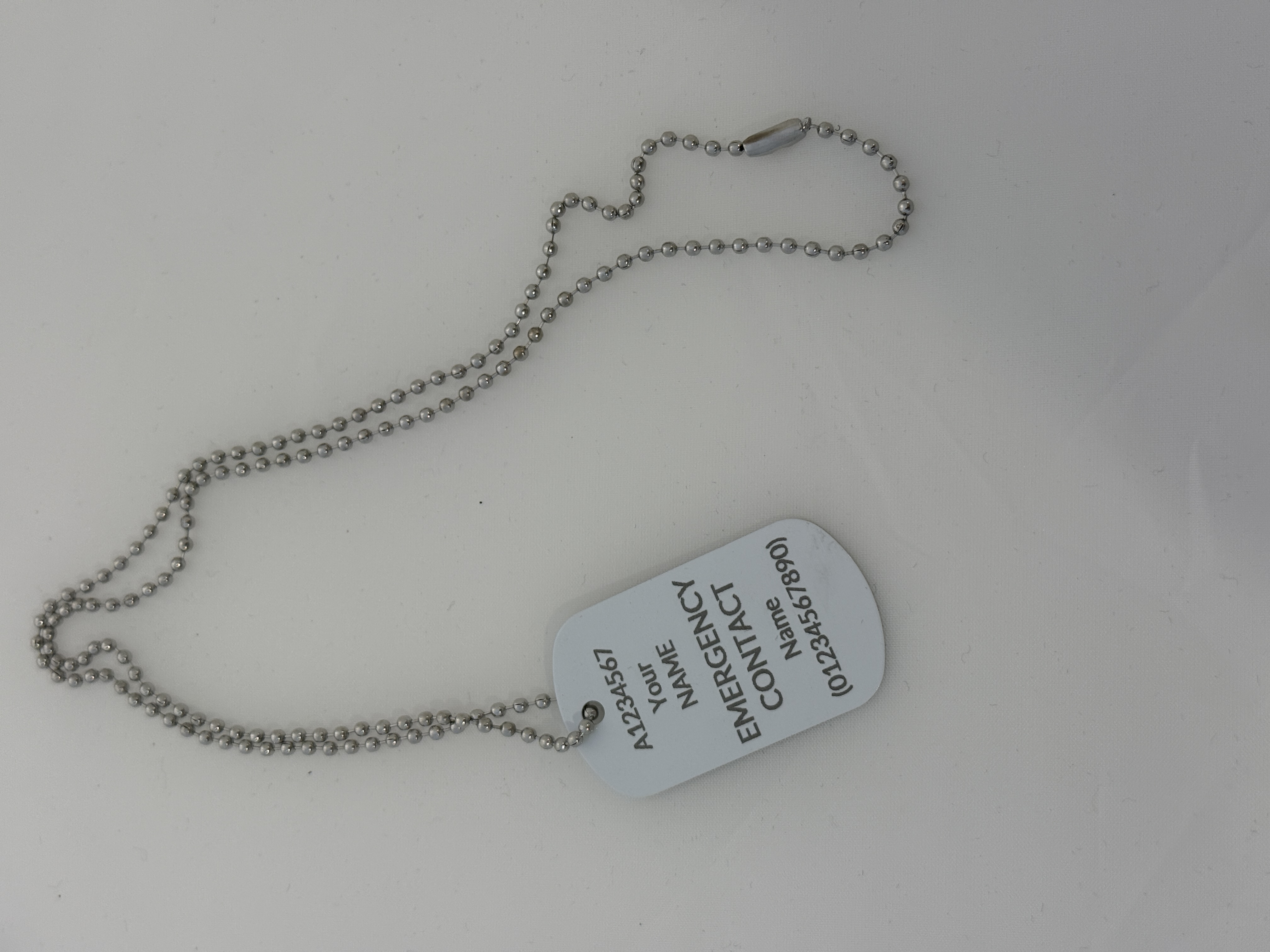 Parkrun Metal Dog Tags