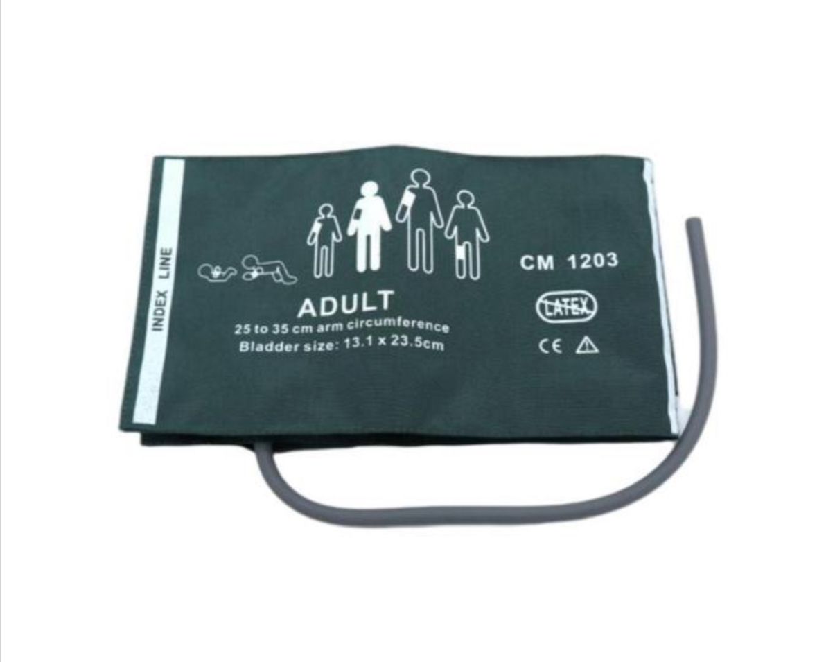 Braçadeiras Pni Com Manguito 01 Via Nylon - Verde