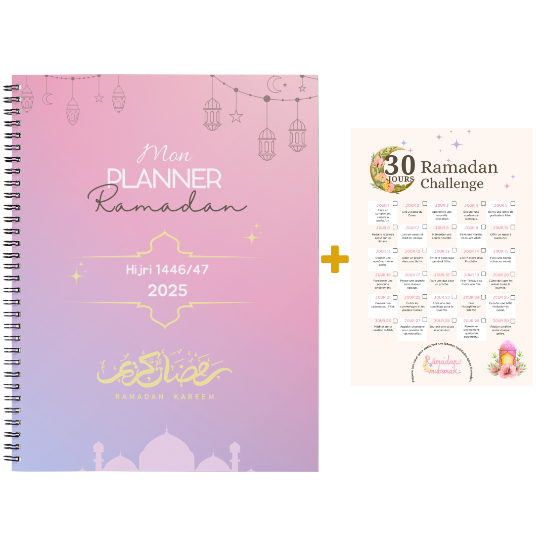   Planner Ramadan + Bonus Exclusif