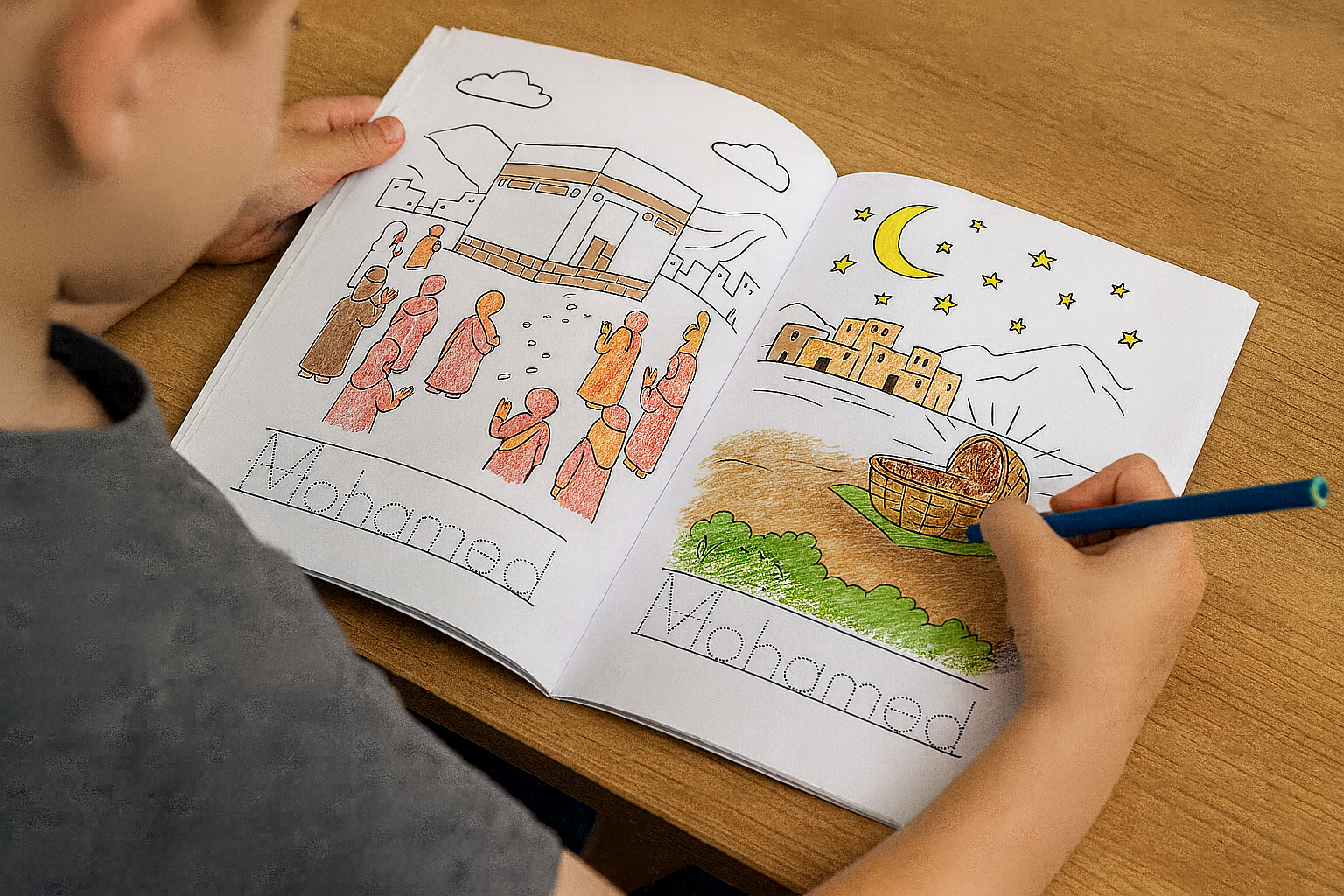Coloriages des Prophètes – 30 dessins éducatifs