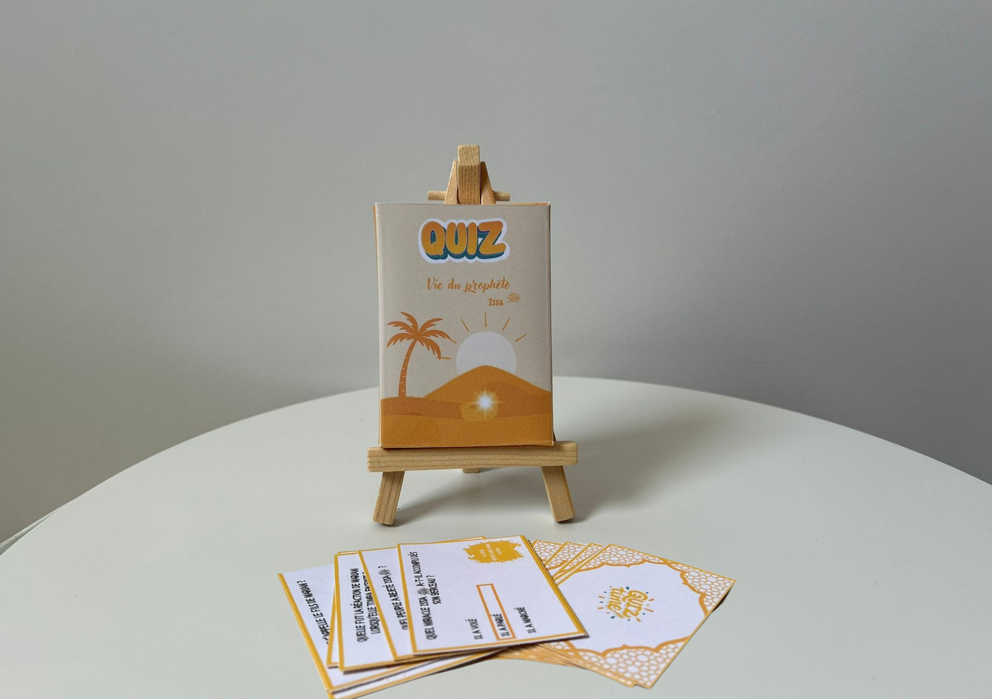 Cartes Quiz – Connaître le Prophète Issa ﷺ