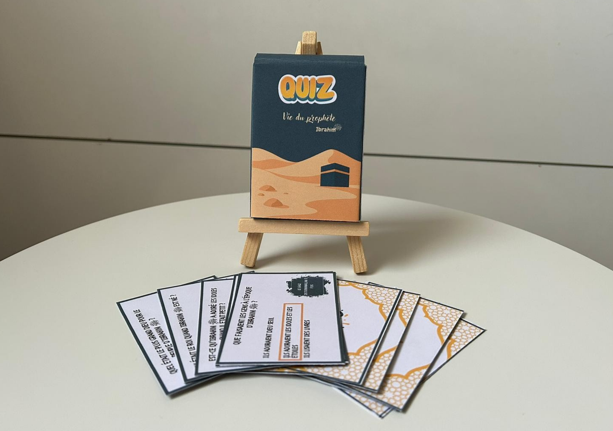 Cartes Quiz – Connaître le Prophète Ibrahim ﷺ