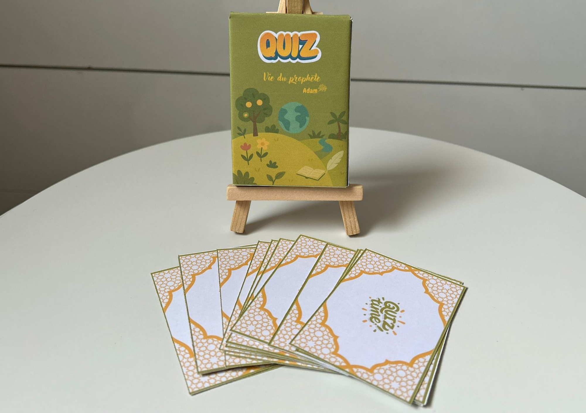 Cartes Quiz – Connaître le Prophète Adam ﷺ