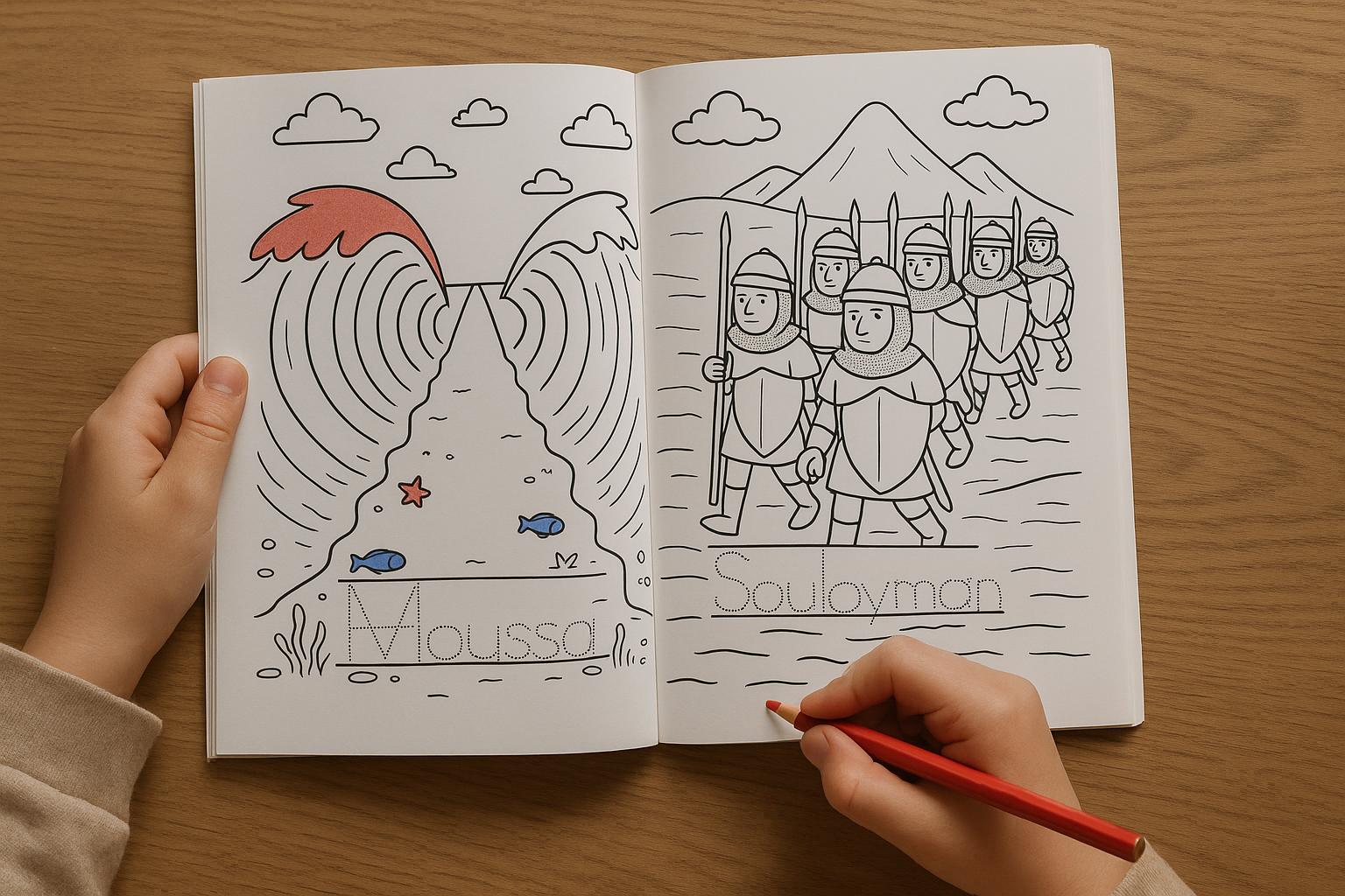 Coloriages des Prophètes – 30 dessins éducatifs