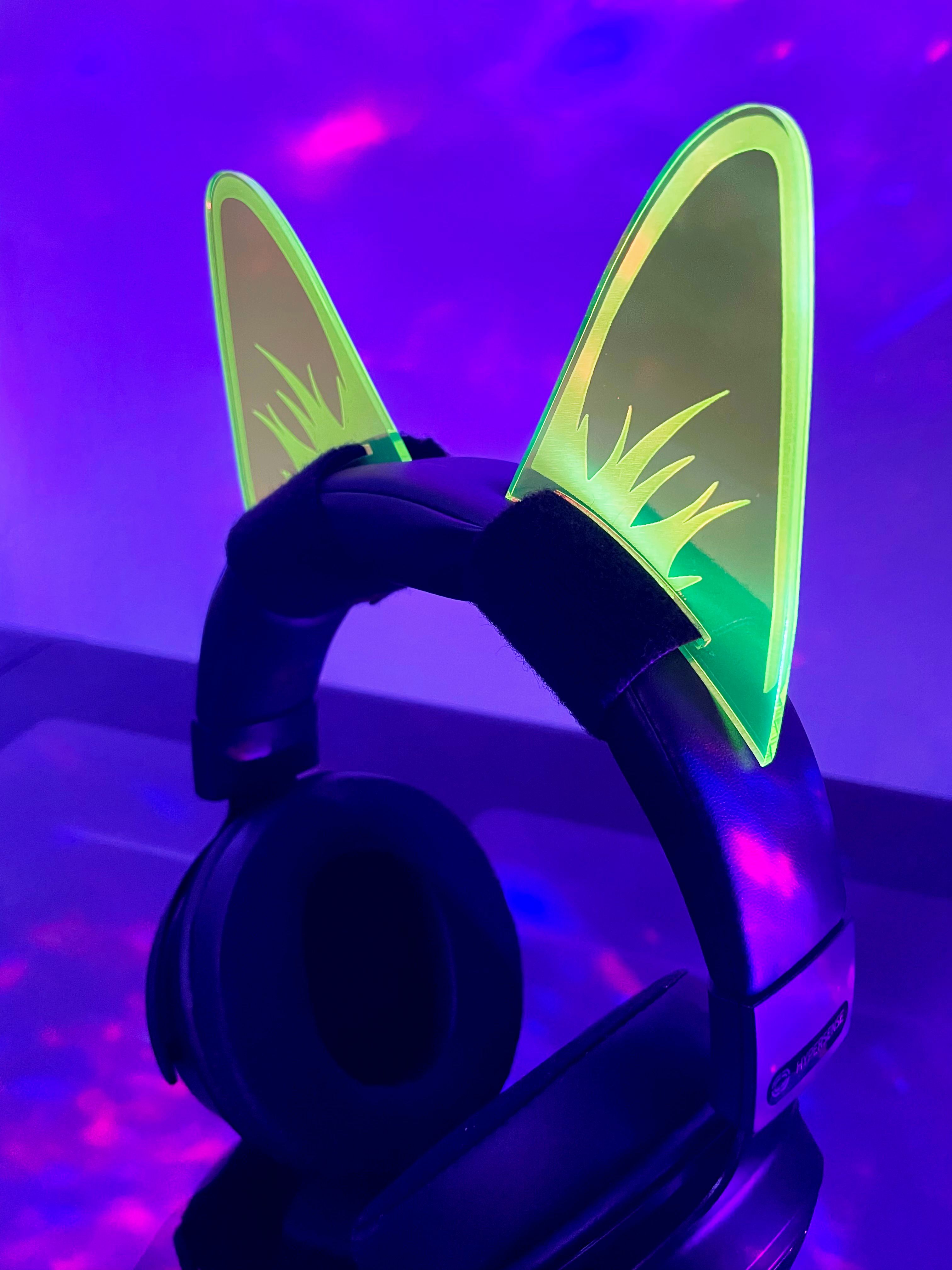 CYBERPUNK HEADPHONE CAT EARS