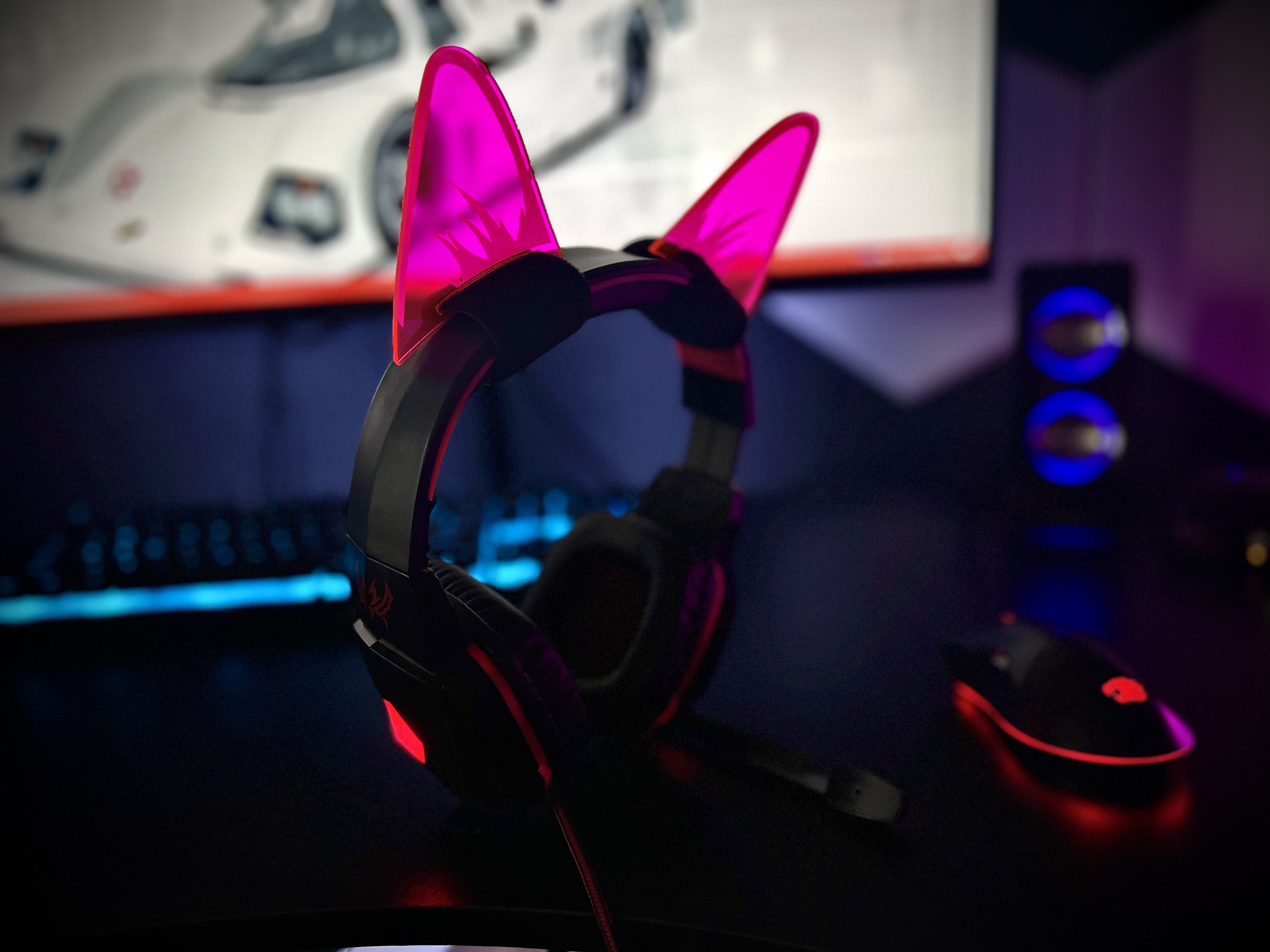 CYBERPUNK HEADPHONE CAT EARS