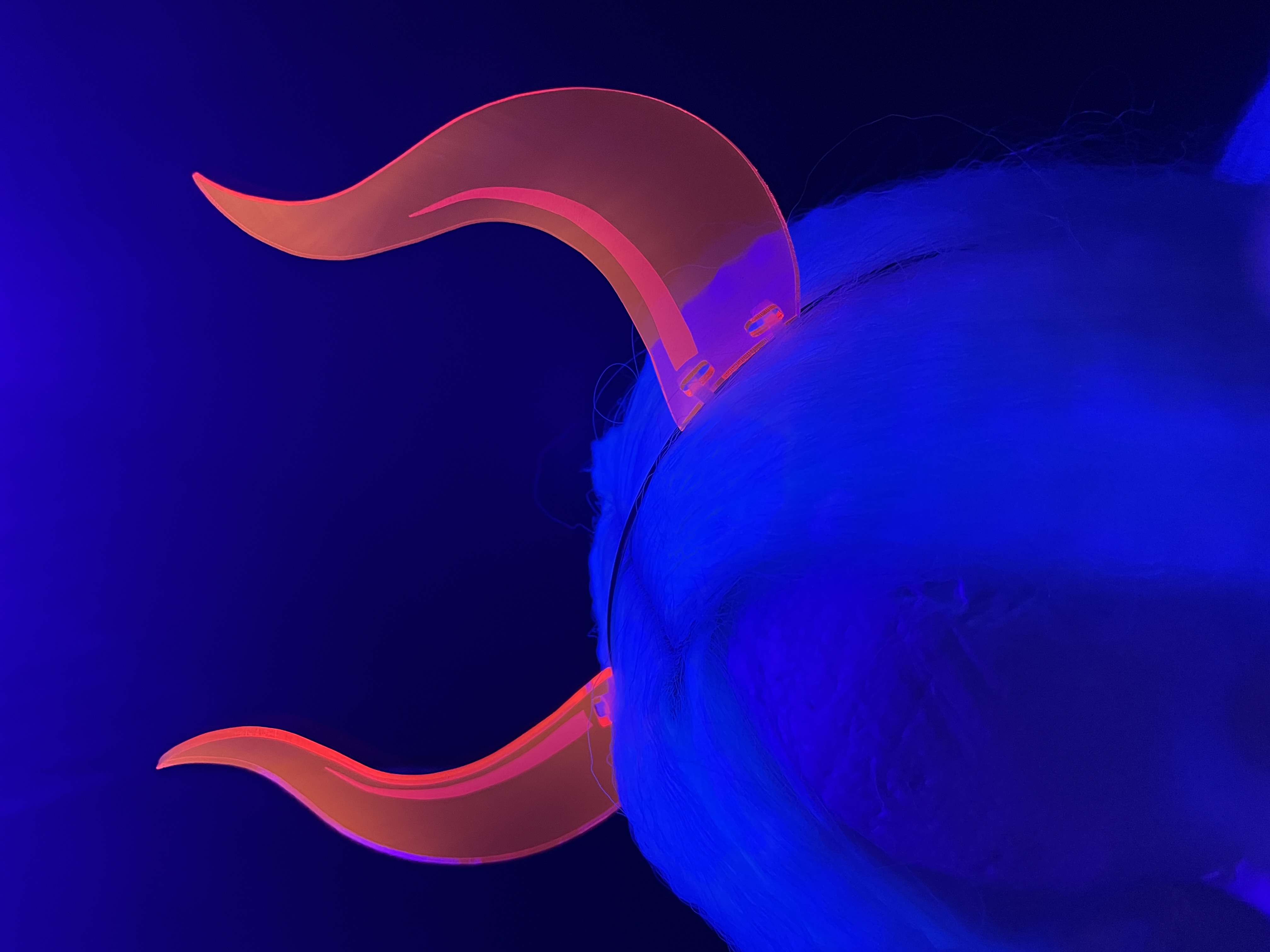 DEVIL HORN HEADBAND-LARGE