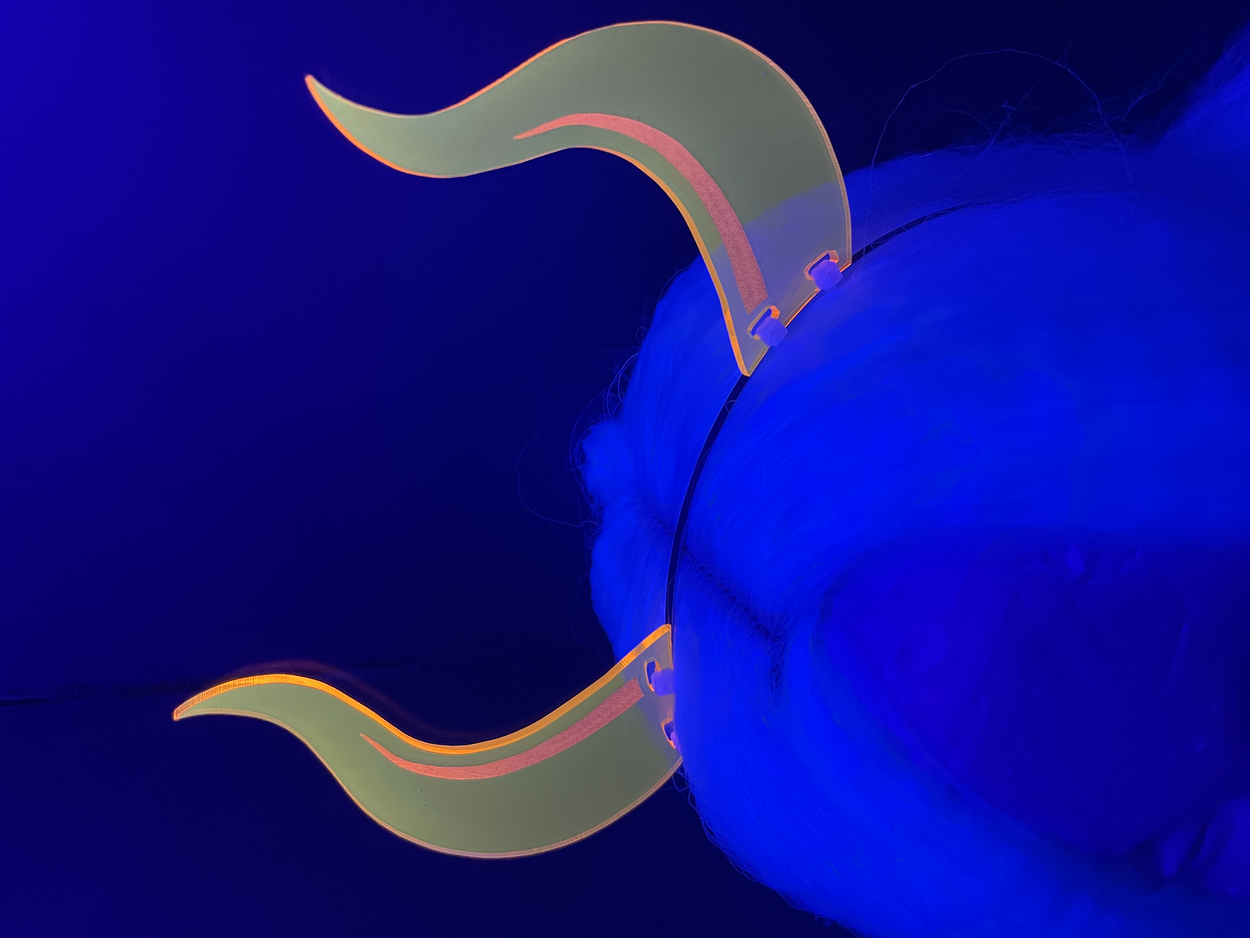 DEVIL HORN HEADBAND-LARGE