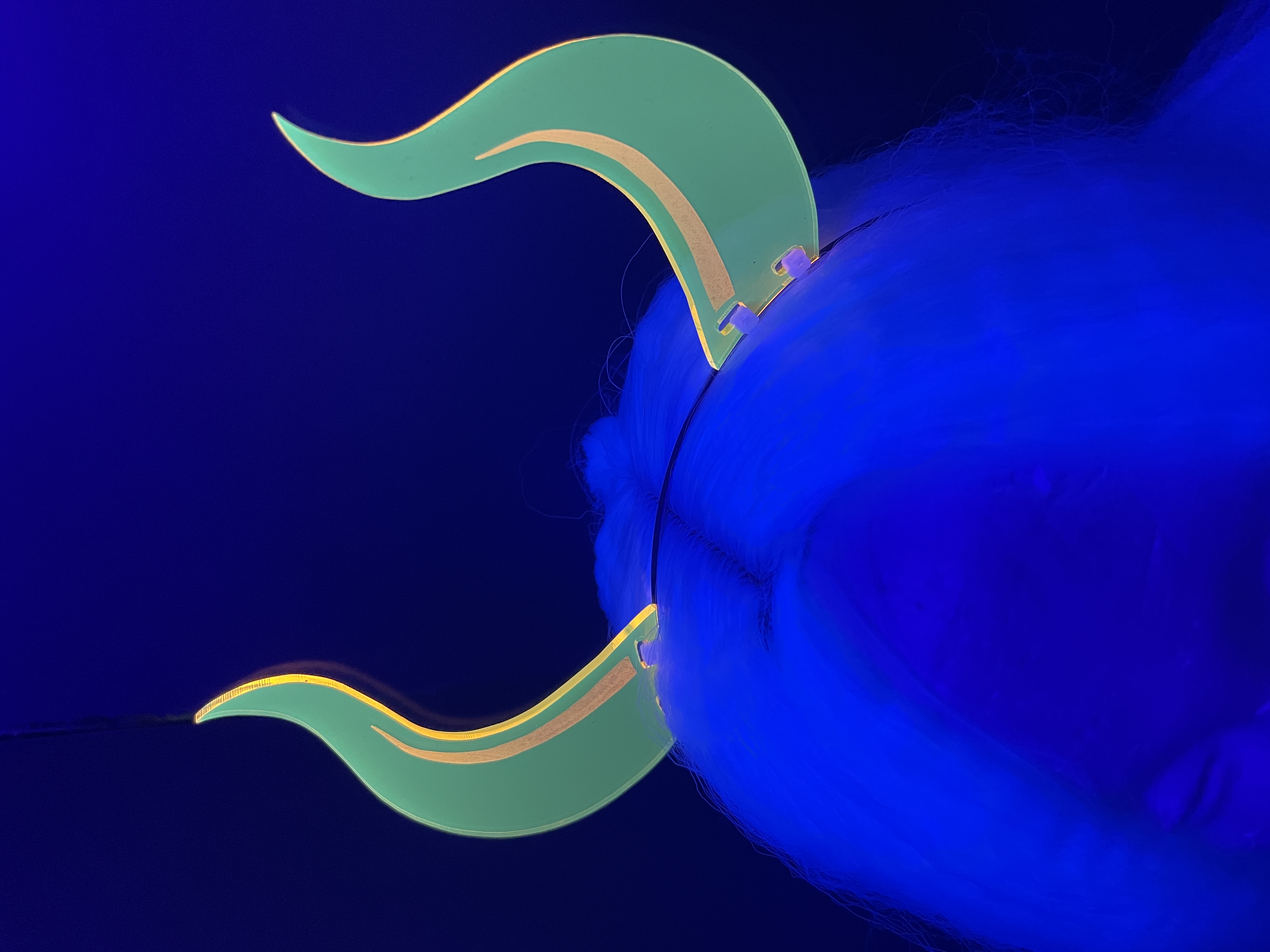 DEVIL HORN HEADBAND-LARGE