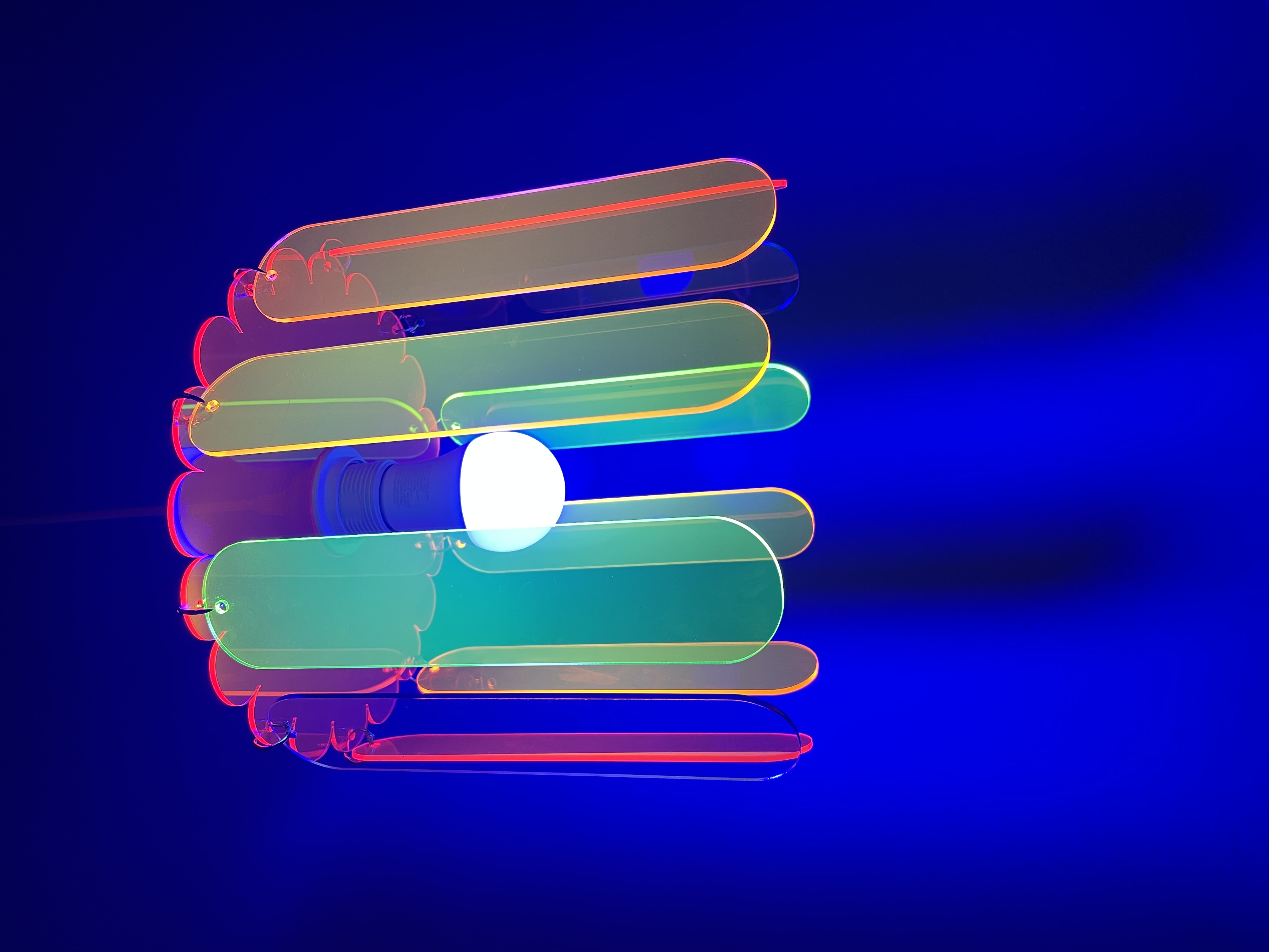 ACRYLIC RAINBOW CHANDELIER