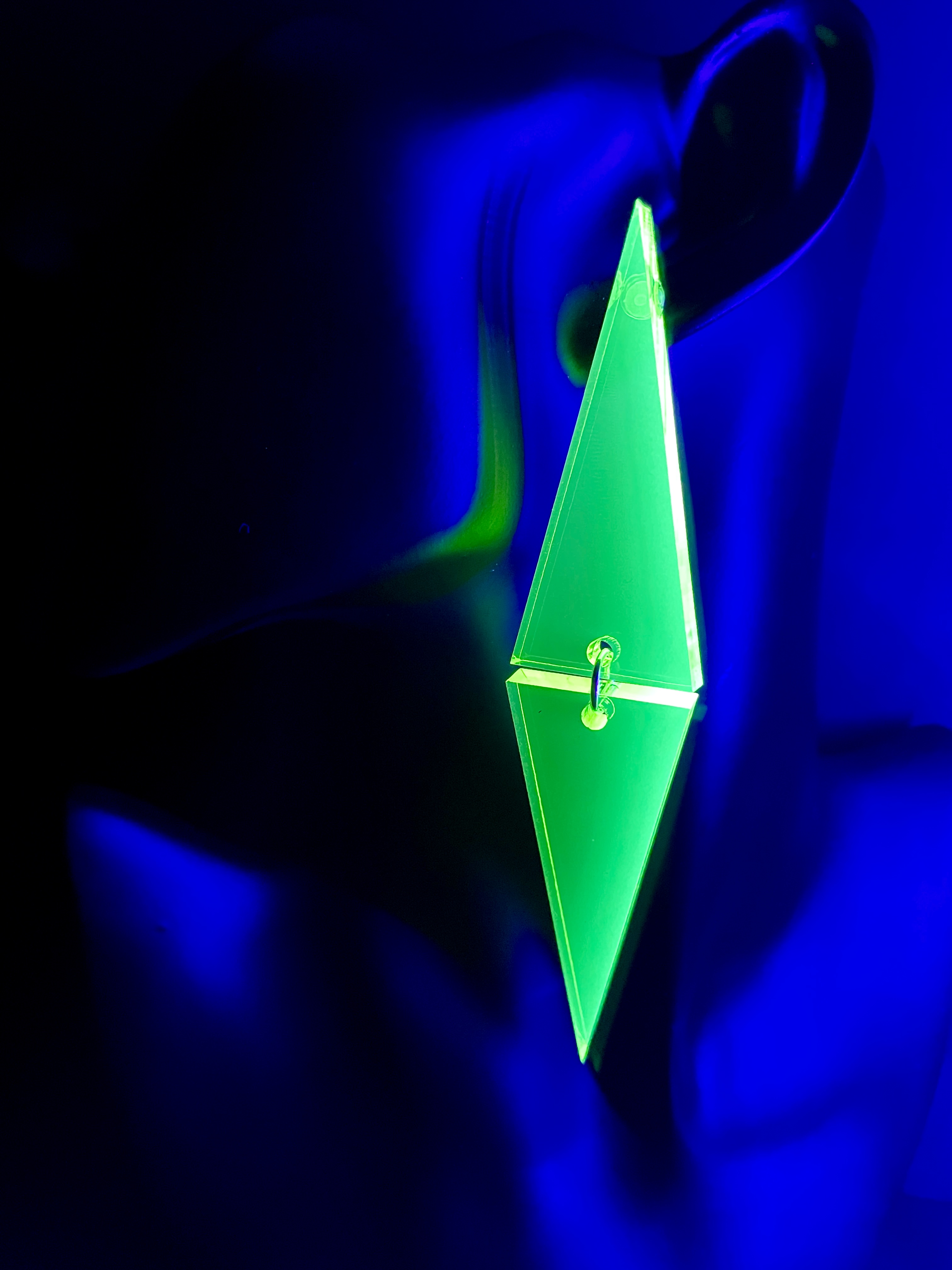 DOUBLE TRIANGLE EARRINGS