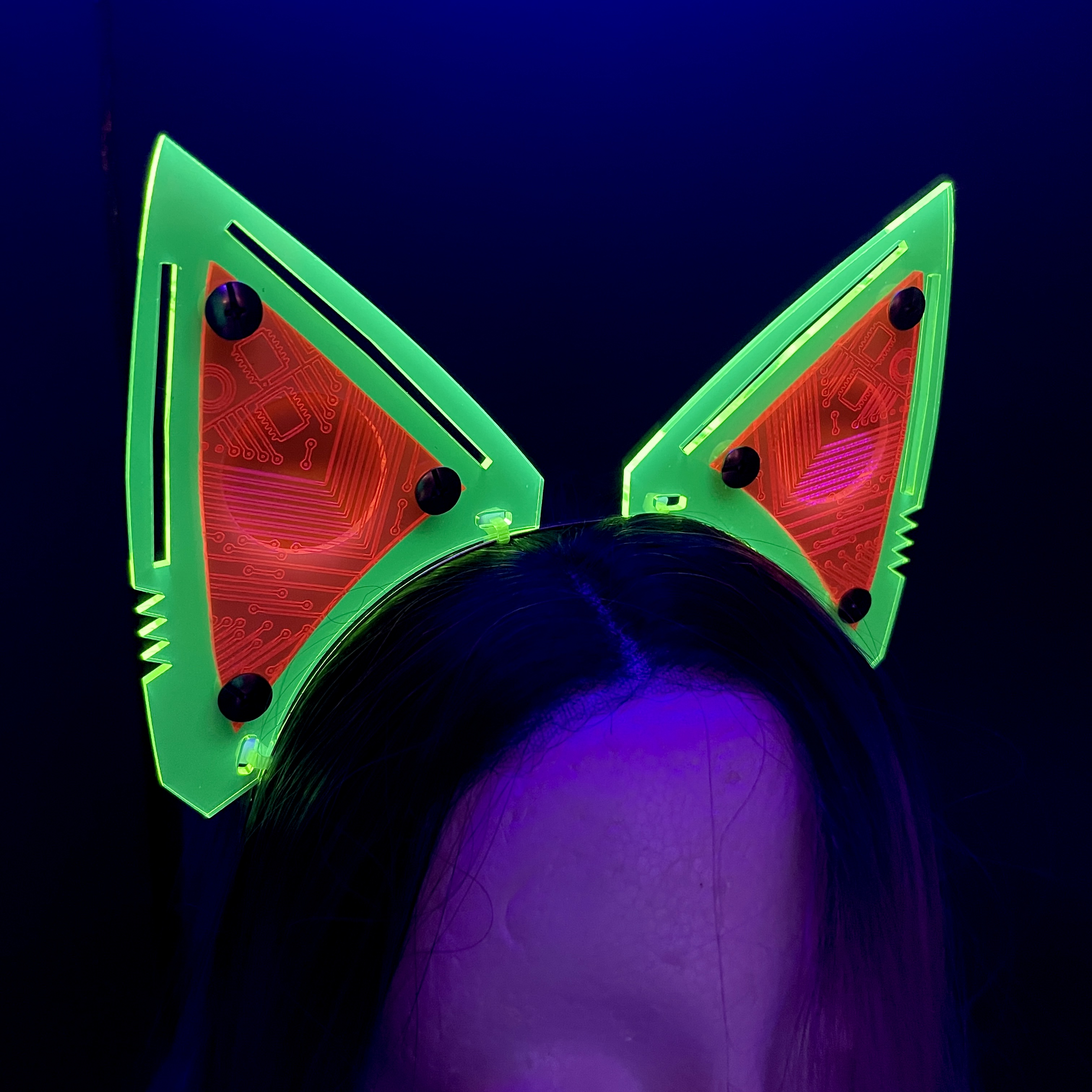 CYBERPUNK MECHA CAT EARS