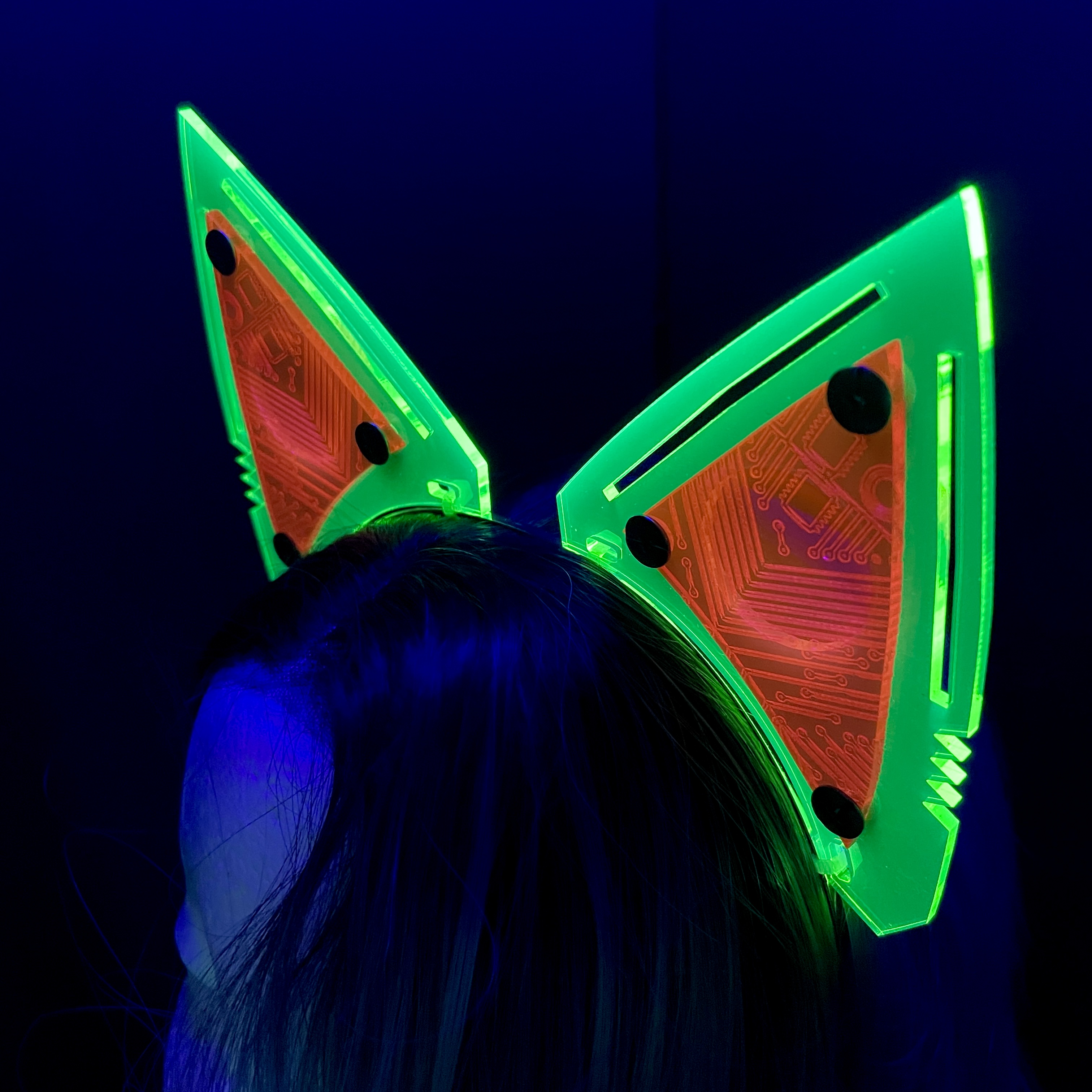 CYBERPUNK MECHA CAT EARS