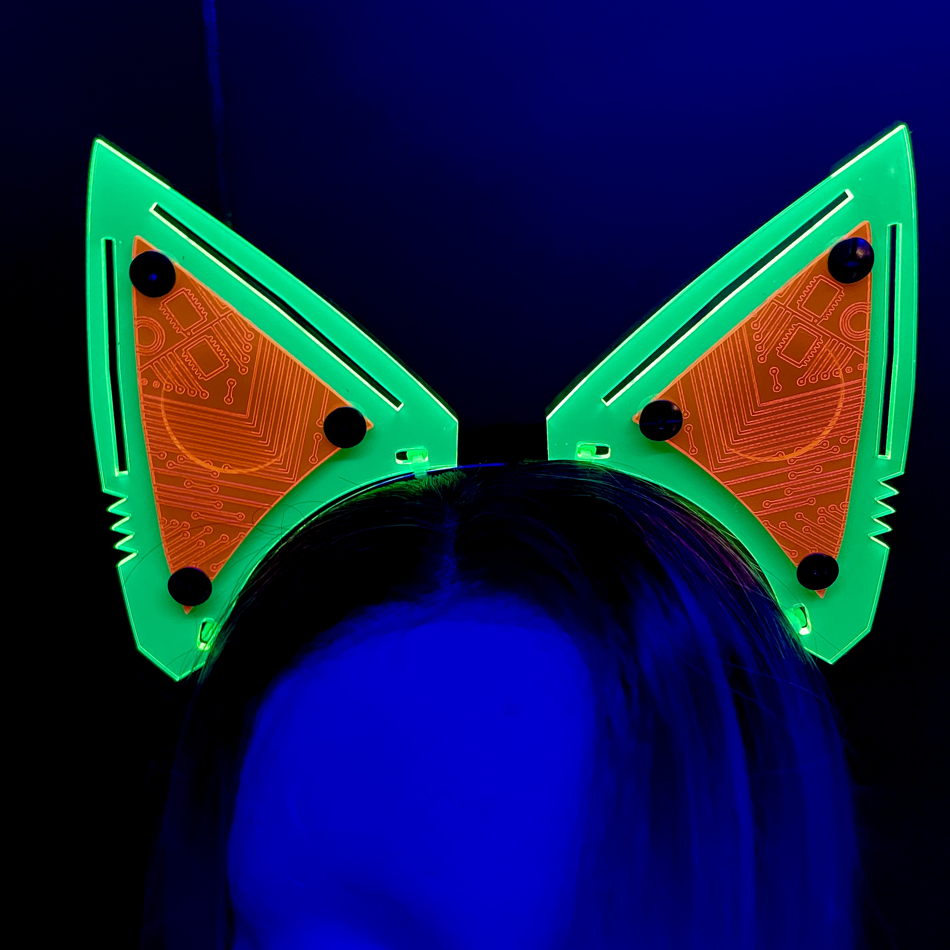 CYBERPUNK MECHA CAT EARS