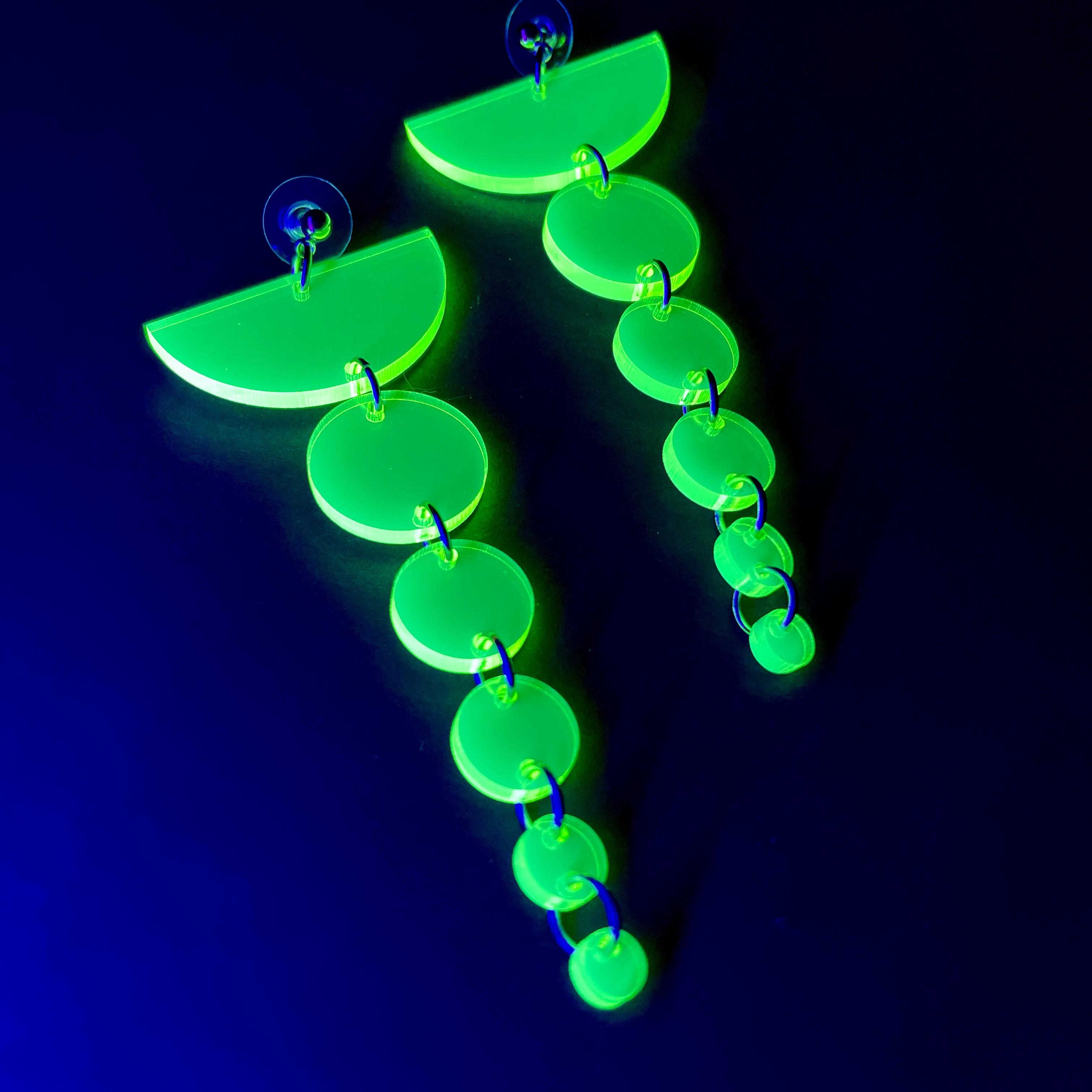 CYBERPUNK PLANETARY EARRINGS