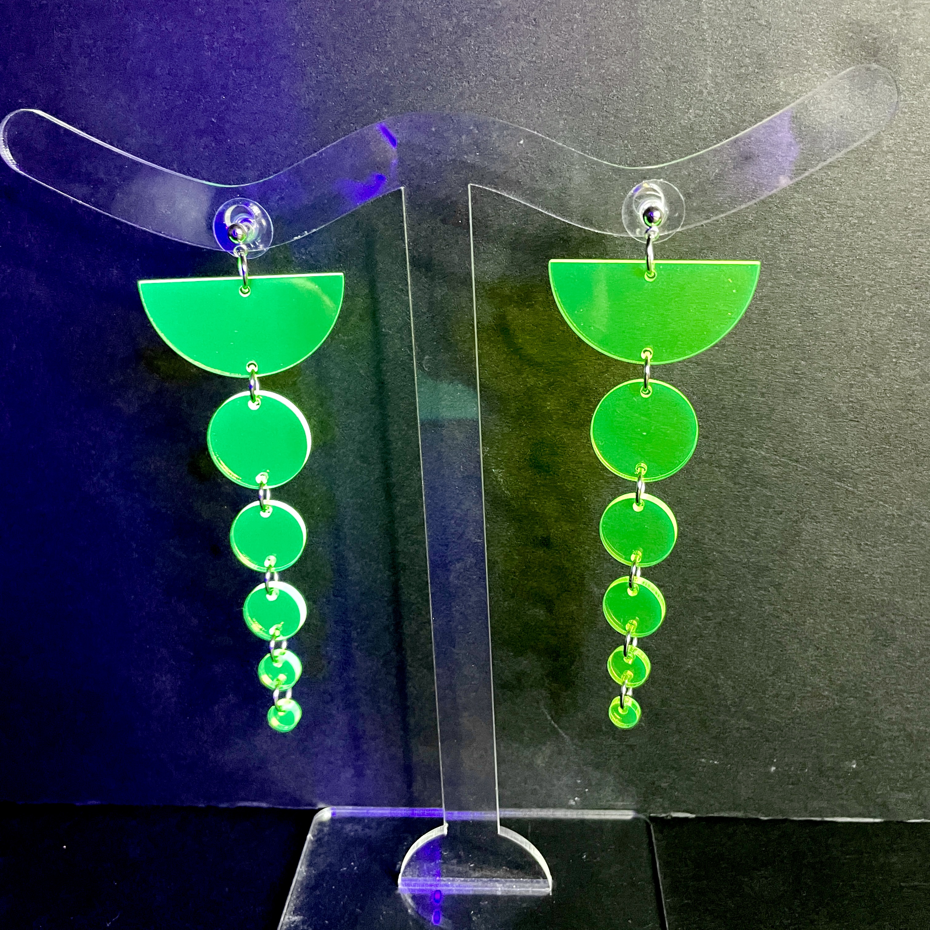 CYBERPUNK PLANETARY EARRINGS