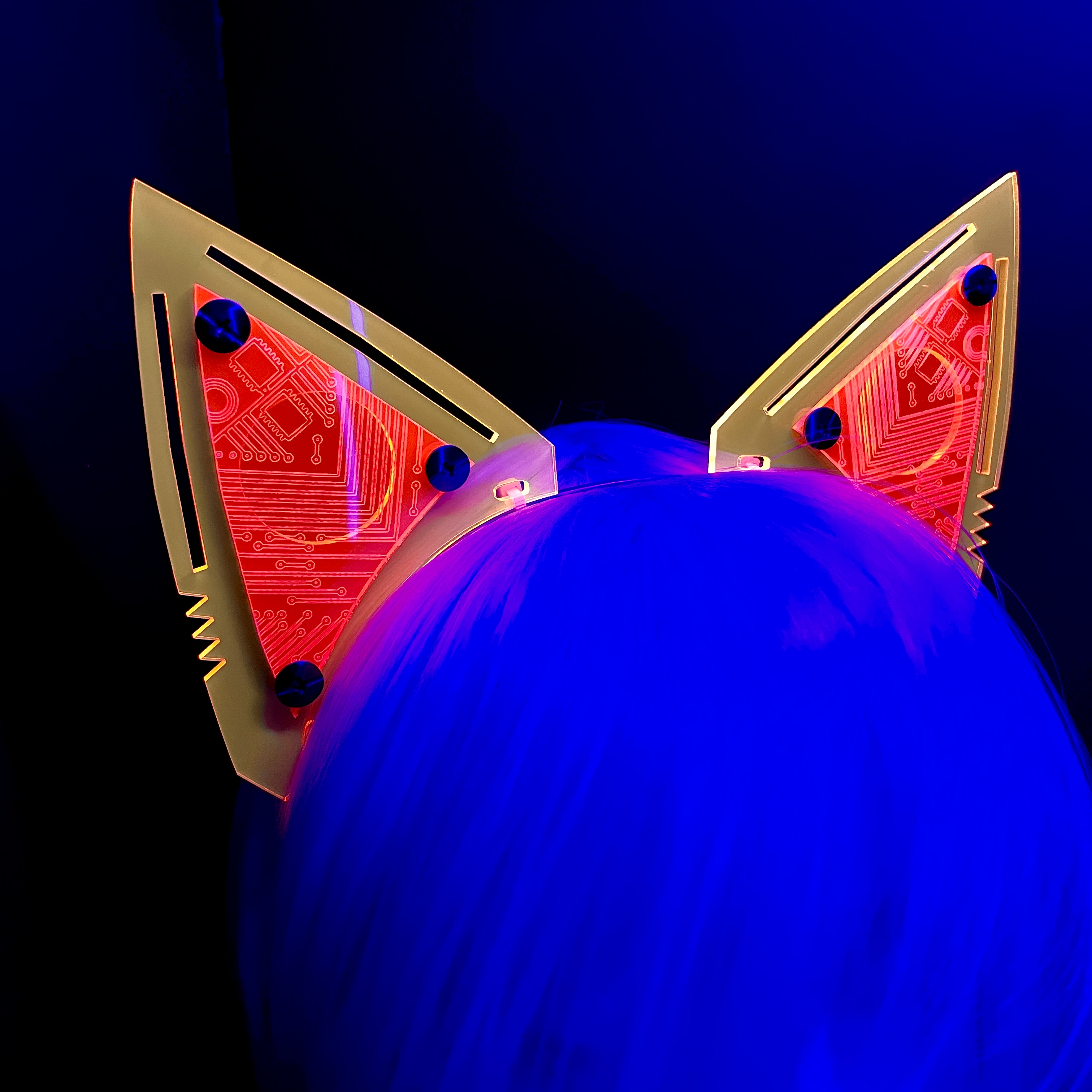 CYBERPUNK MECHA CAT EARS