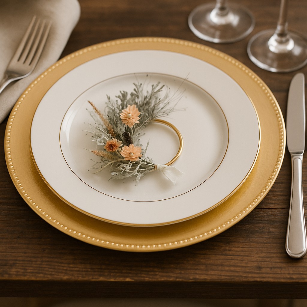 Mini Dried Flower Wreaths - Set of 4