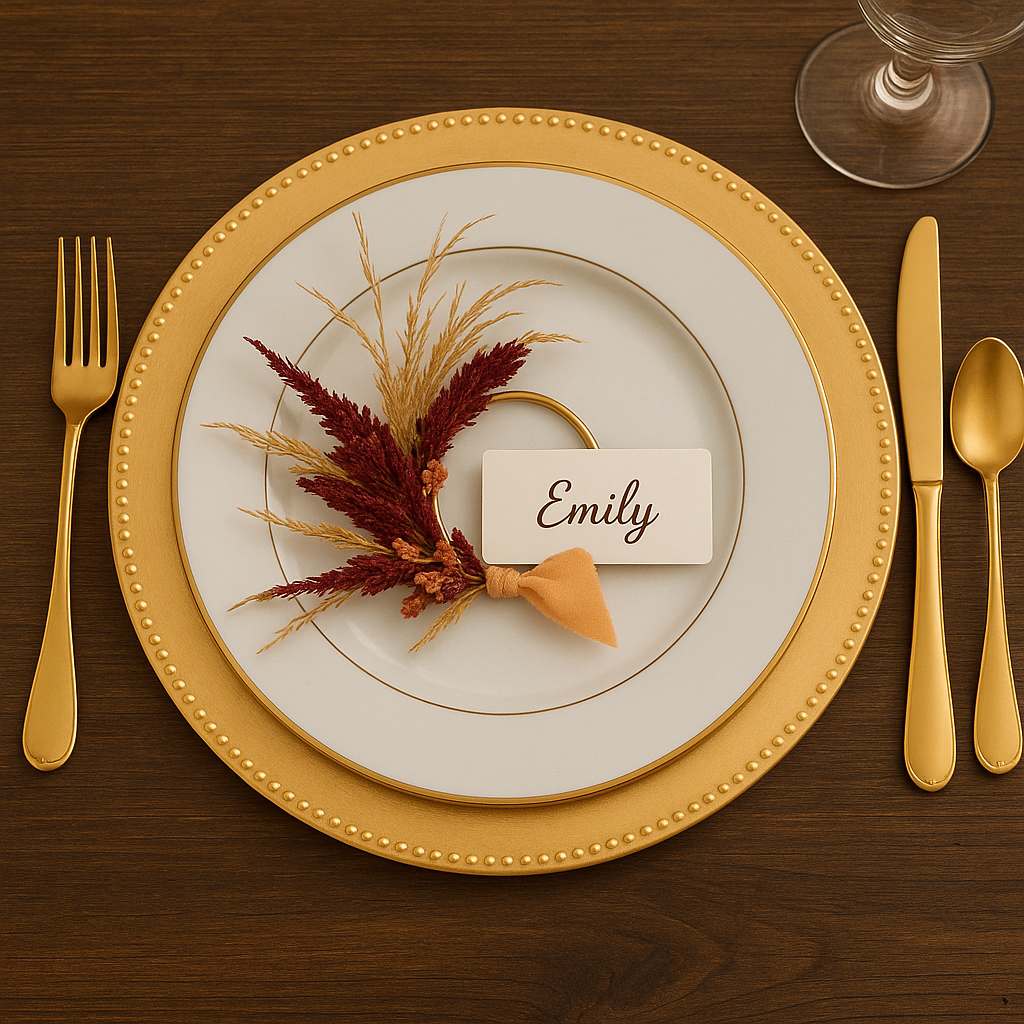 Mini Dried Flower Wreaths - Set of 4