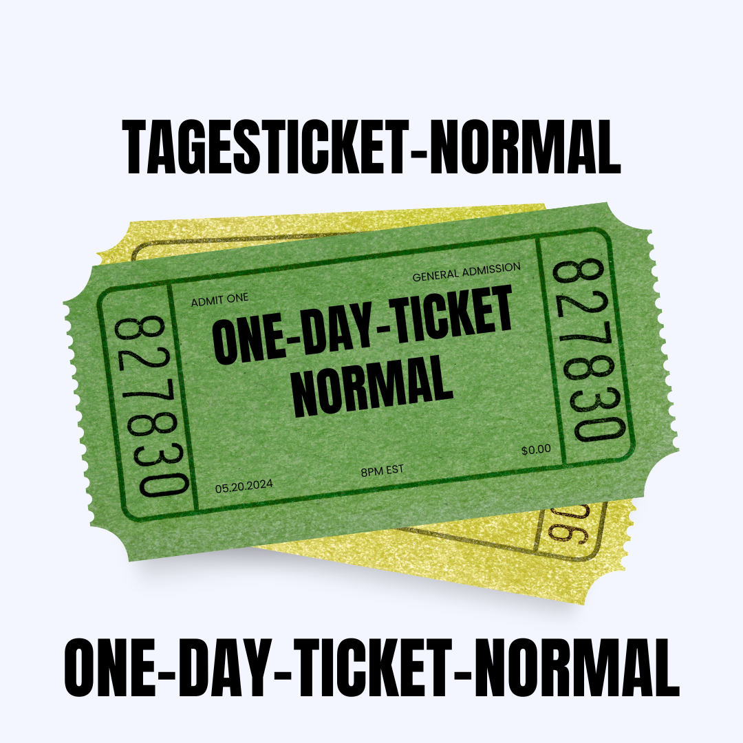 Tagesticket - Normal /  Day ticket - Standard