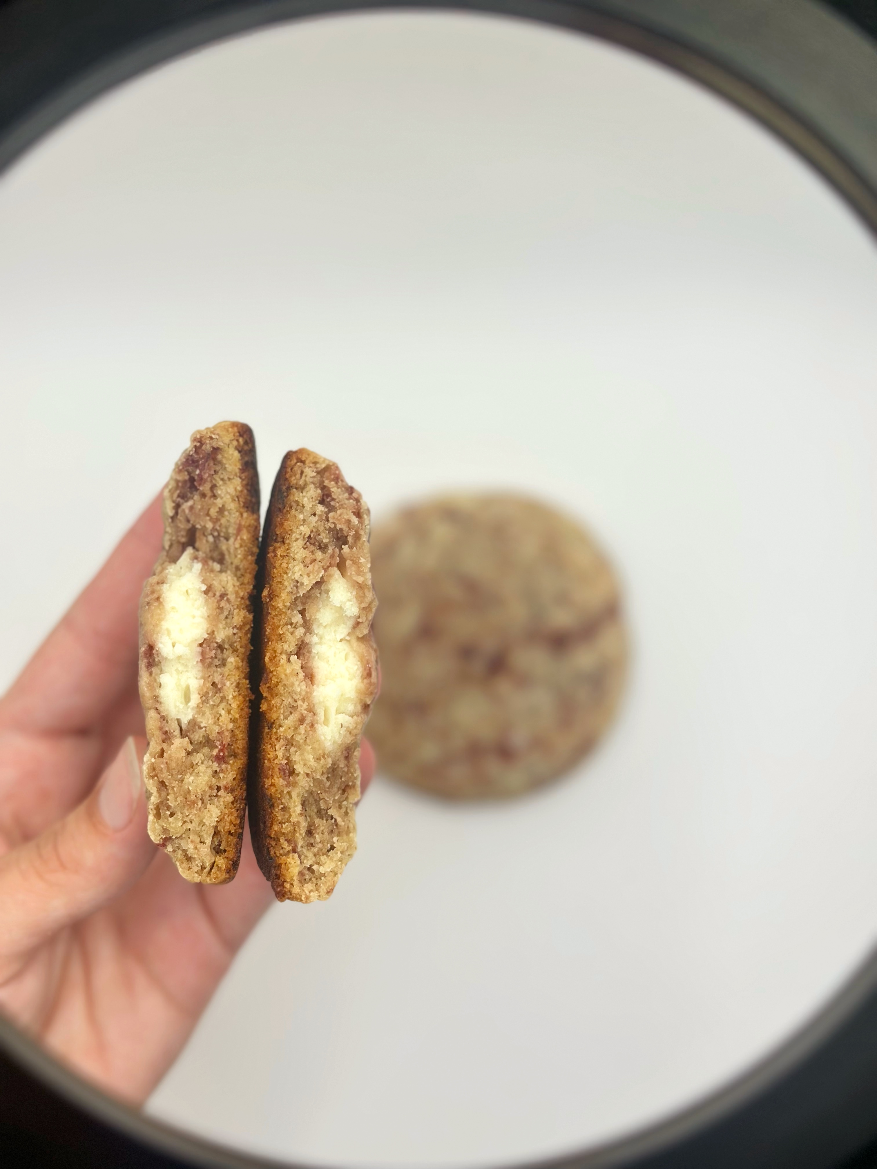 Stuffed Strawberry Cheesecake Cookies