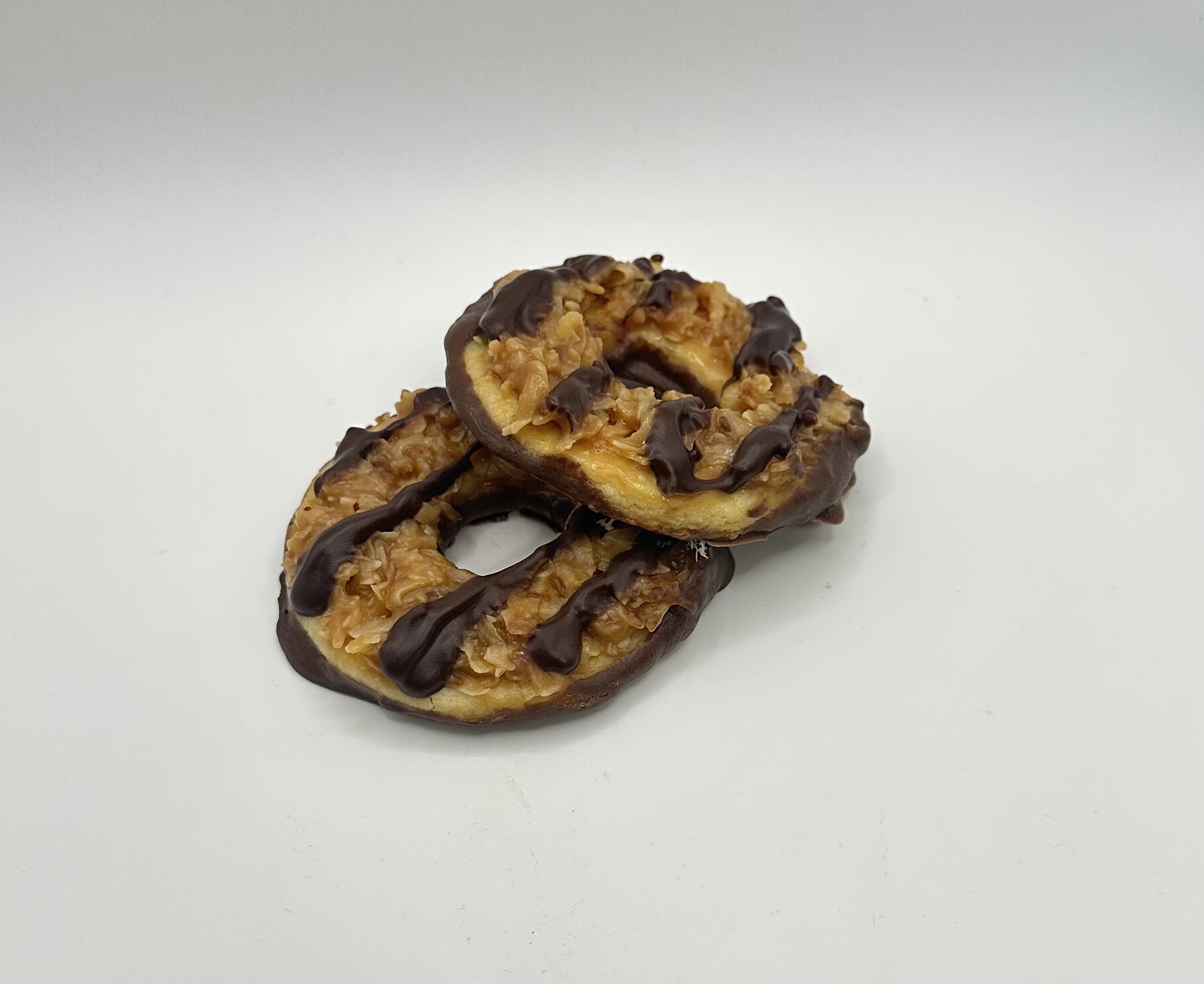 Caramel Coconut Swirl Cookies