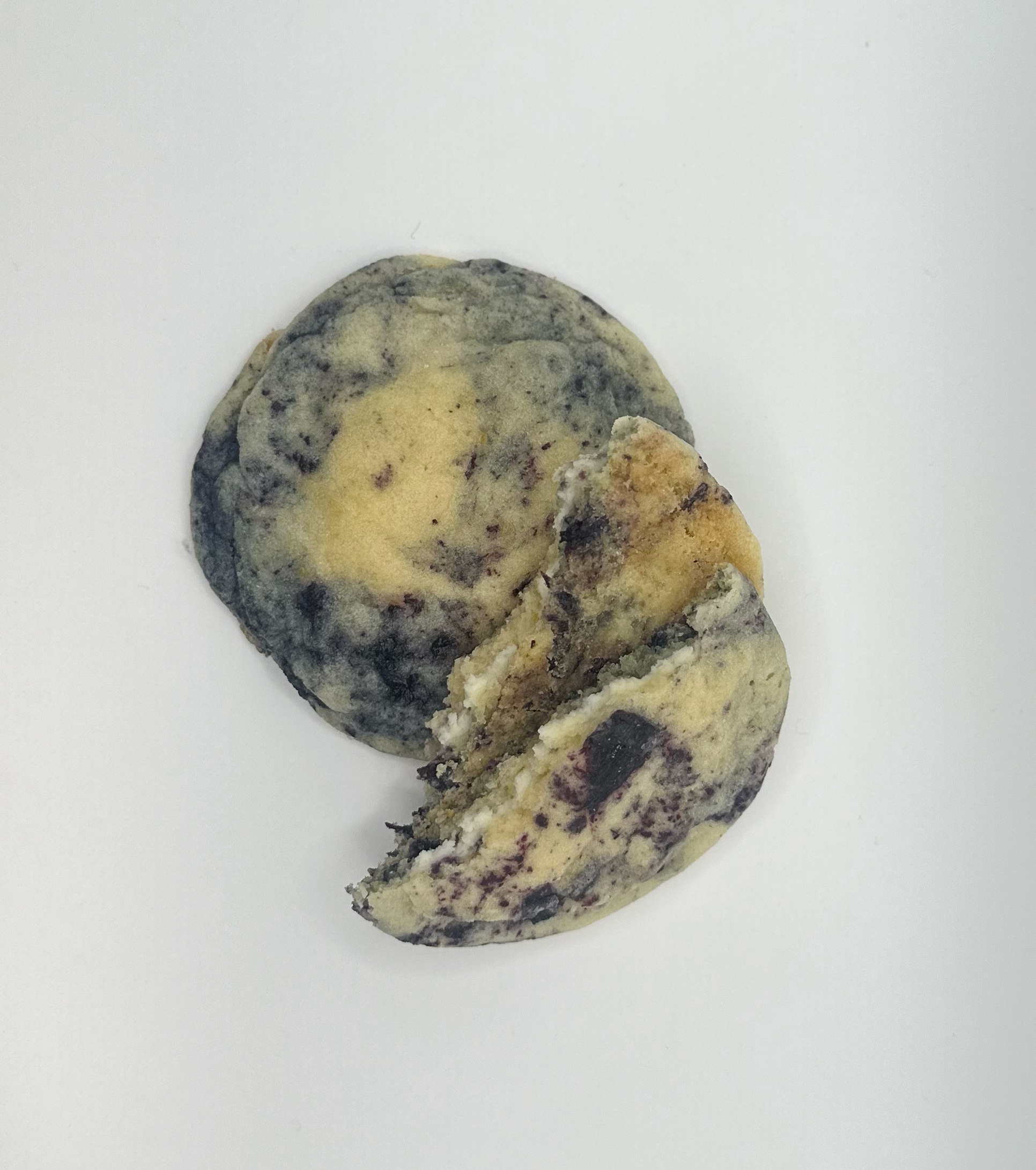 Stuffed Lemon Blueberry Cheesecake Cookies