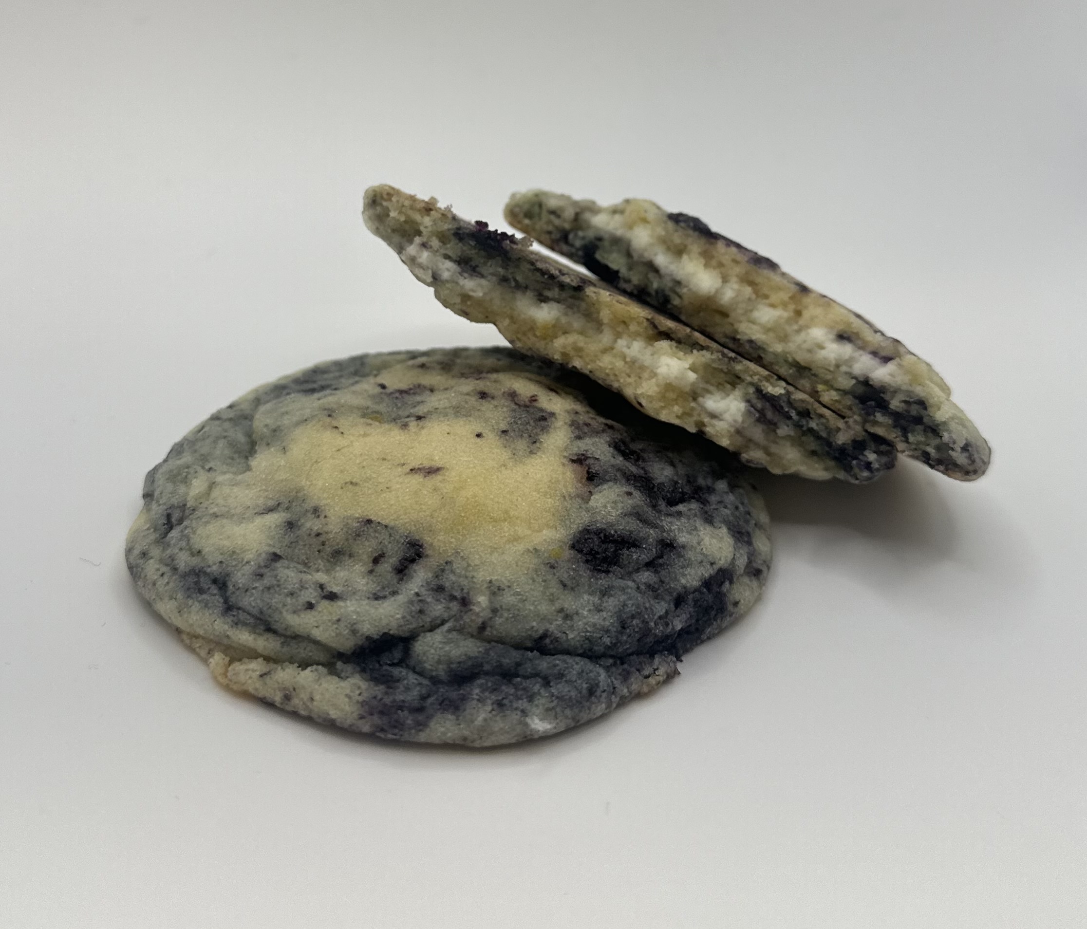 Stuffed Lemon Blueberry Cheesecake Cookies