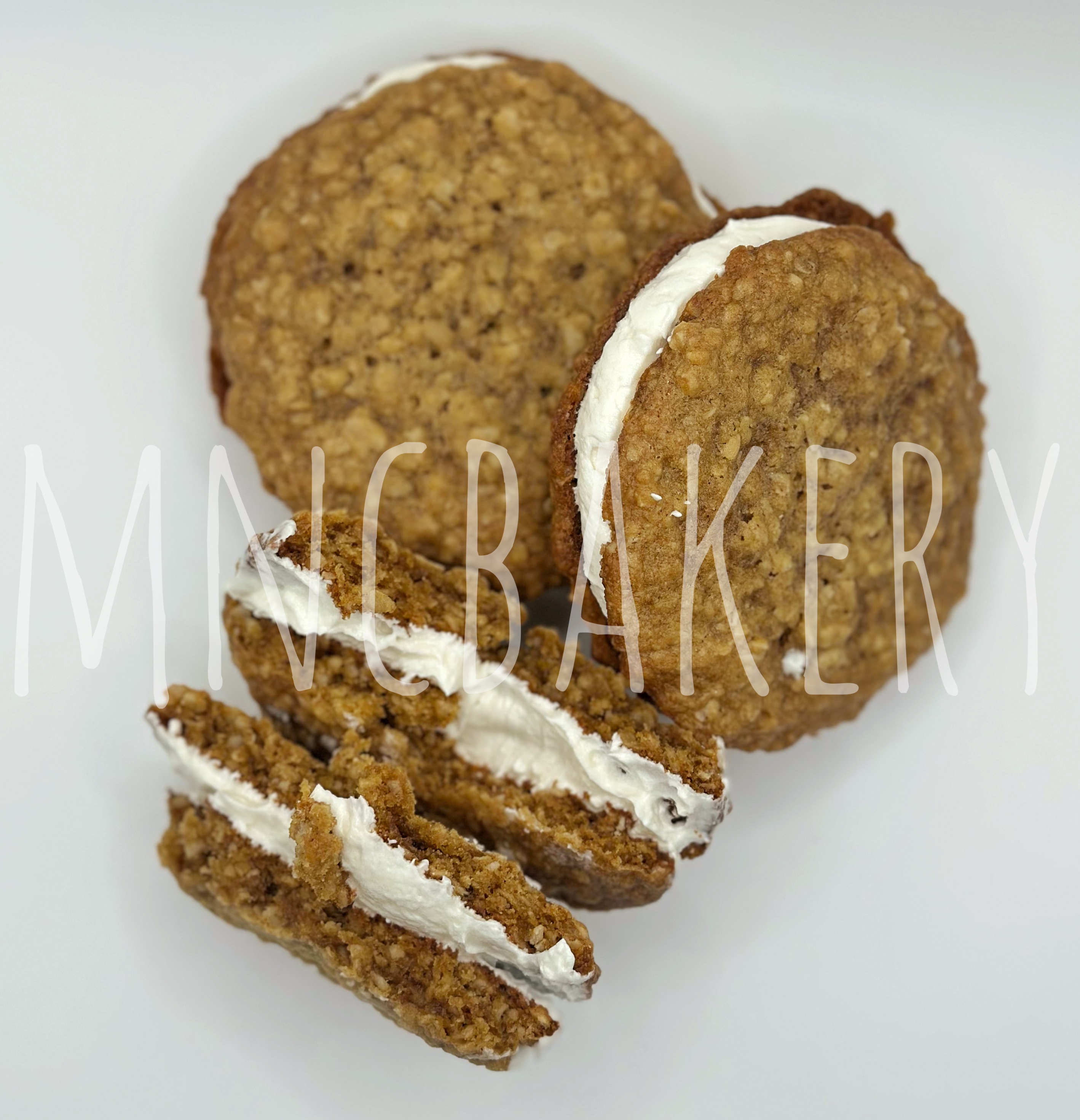 Oatmeal Cream Pie Cookies