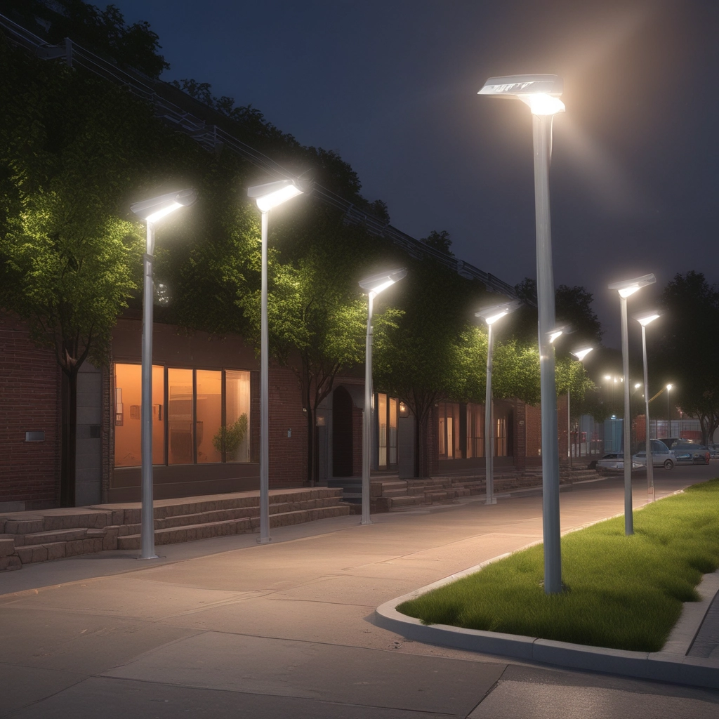 Outdoor Solar LED Street Lights