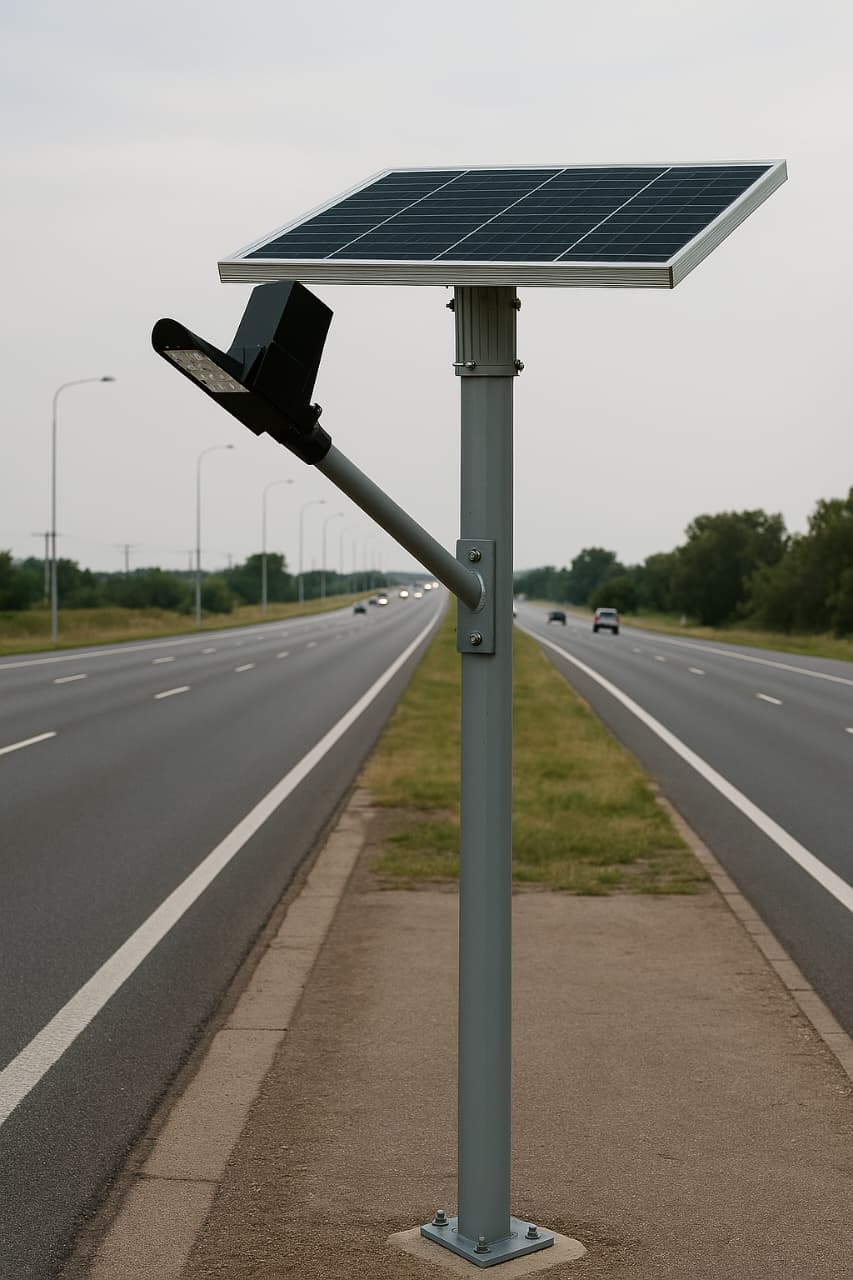 Solar-Powered Street Light