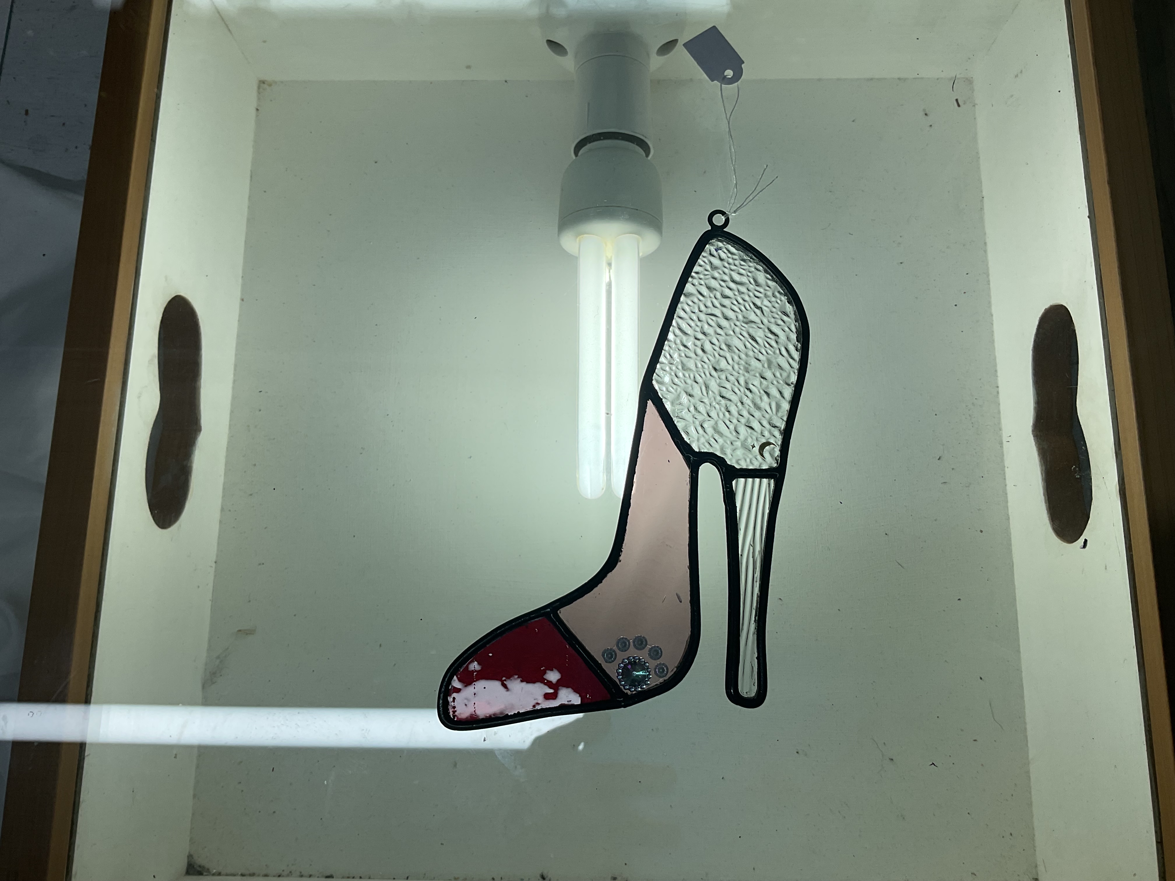 Stained Glass High Heel shoe