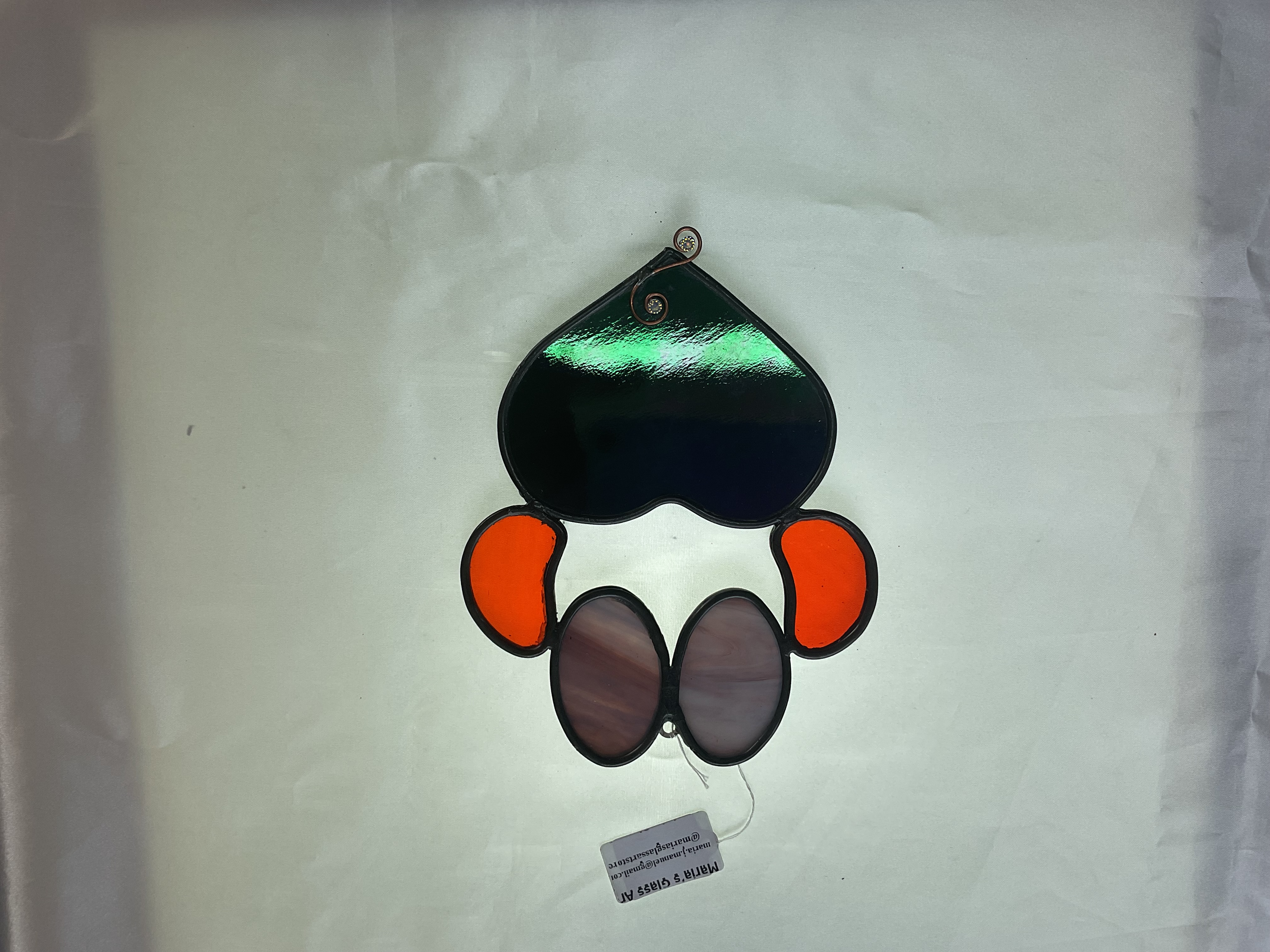 Stained Glass Big paws SunCatcher