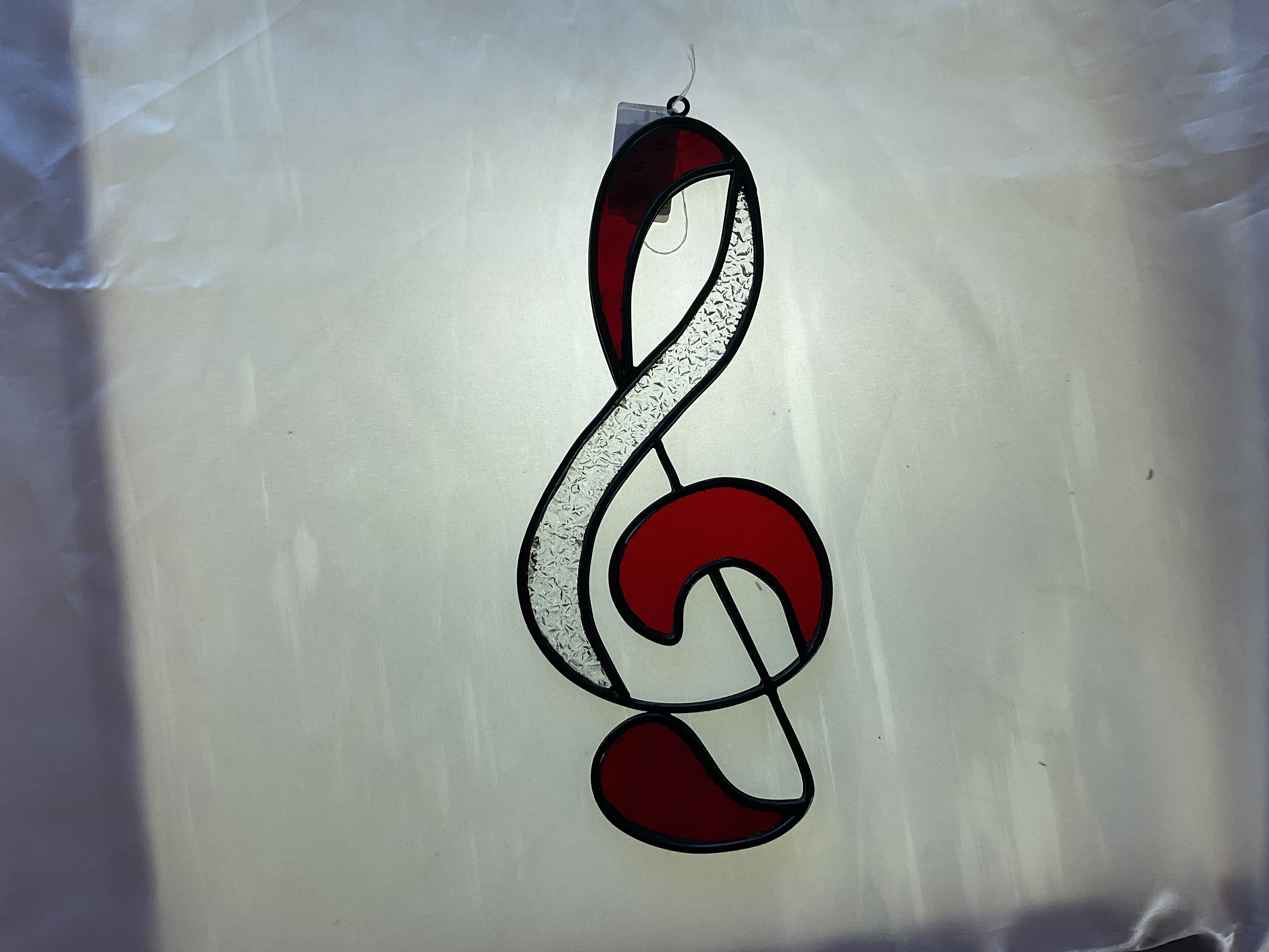 Stained Glass Big Treble Clef