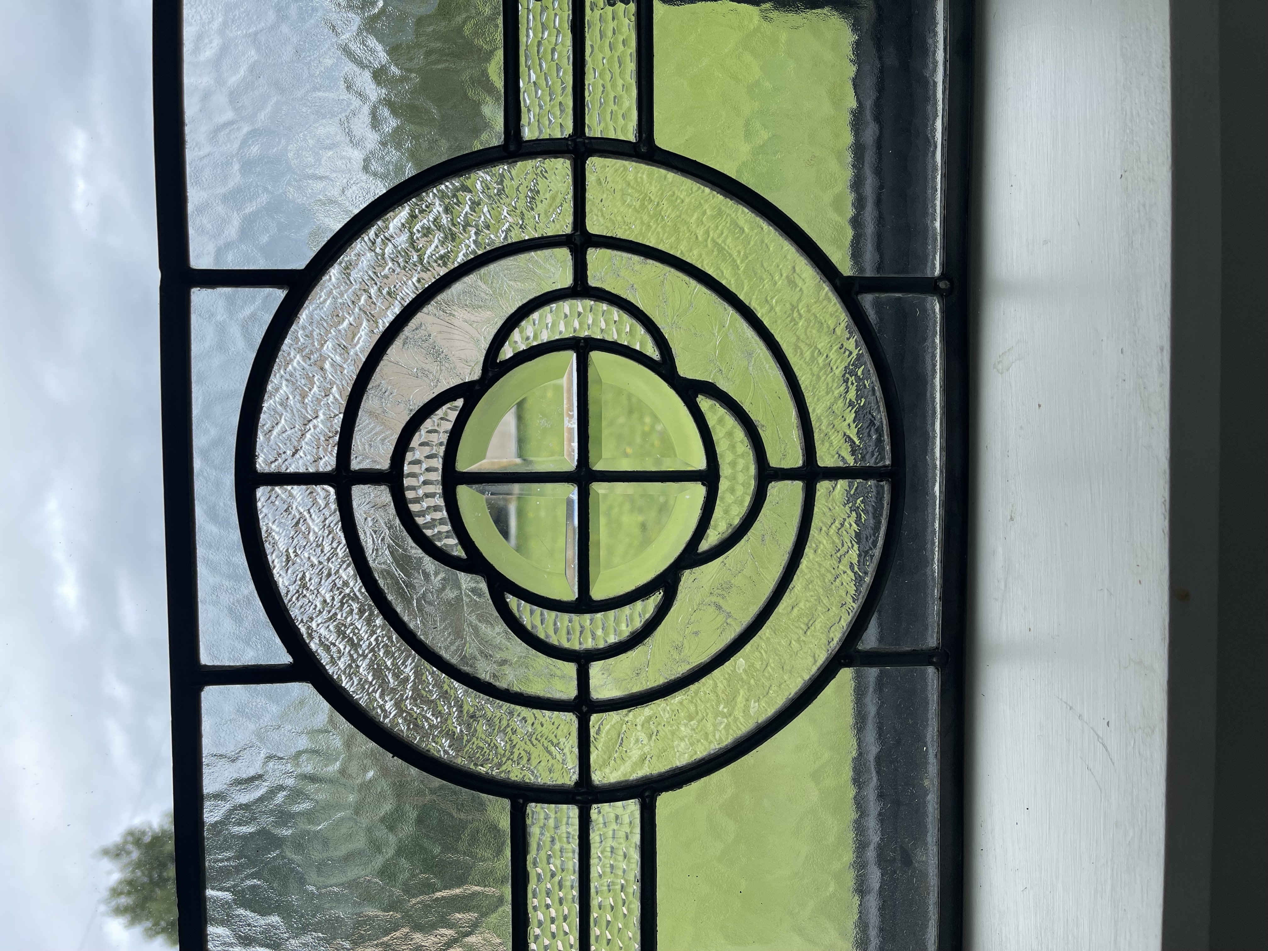 Stained Glass Window Panel